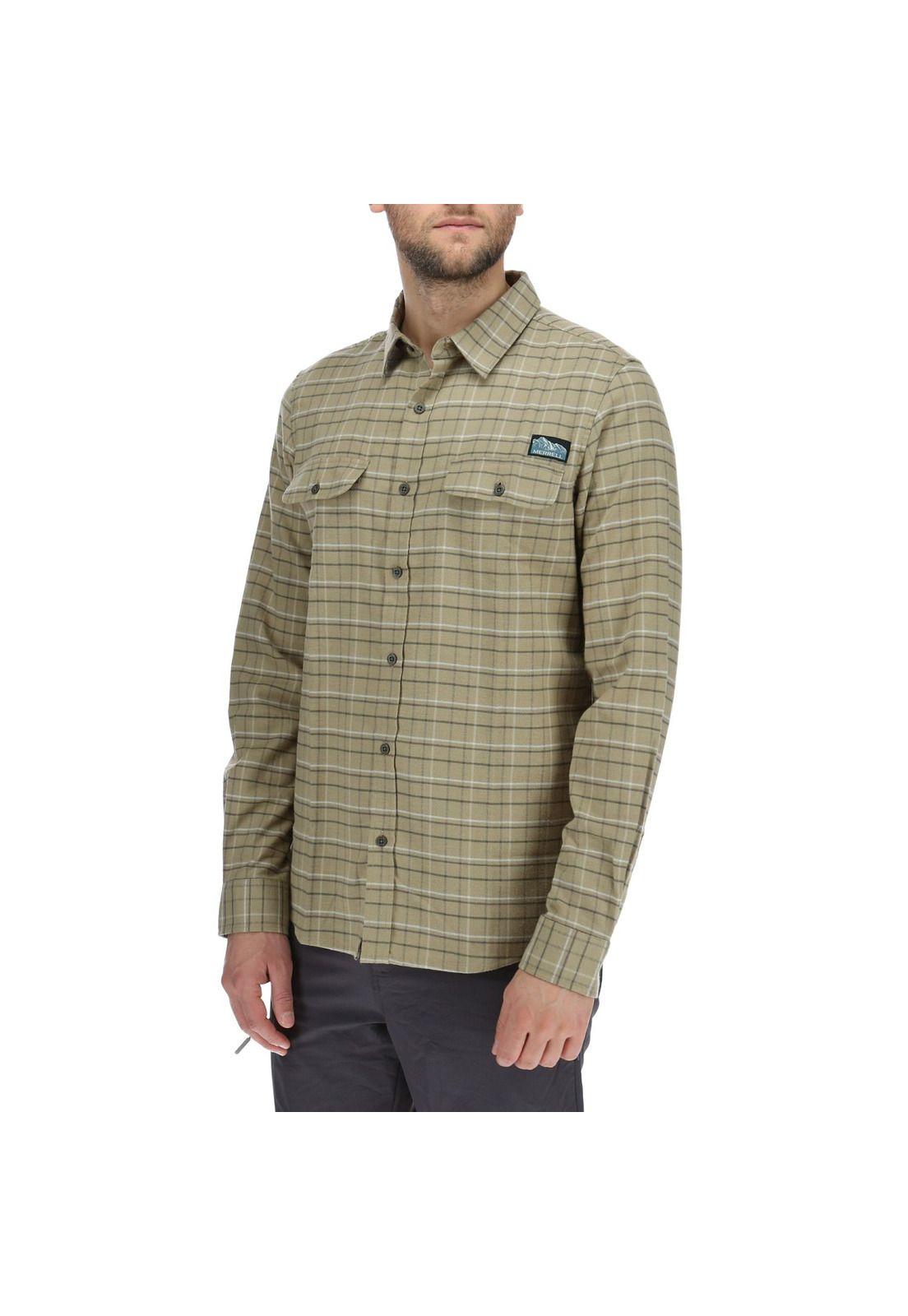 Camisa Hombre M/L Lifestyle Long Sleeve Shirt Arena-1