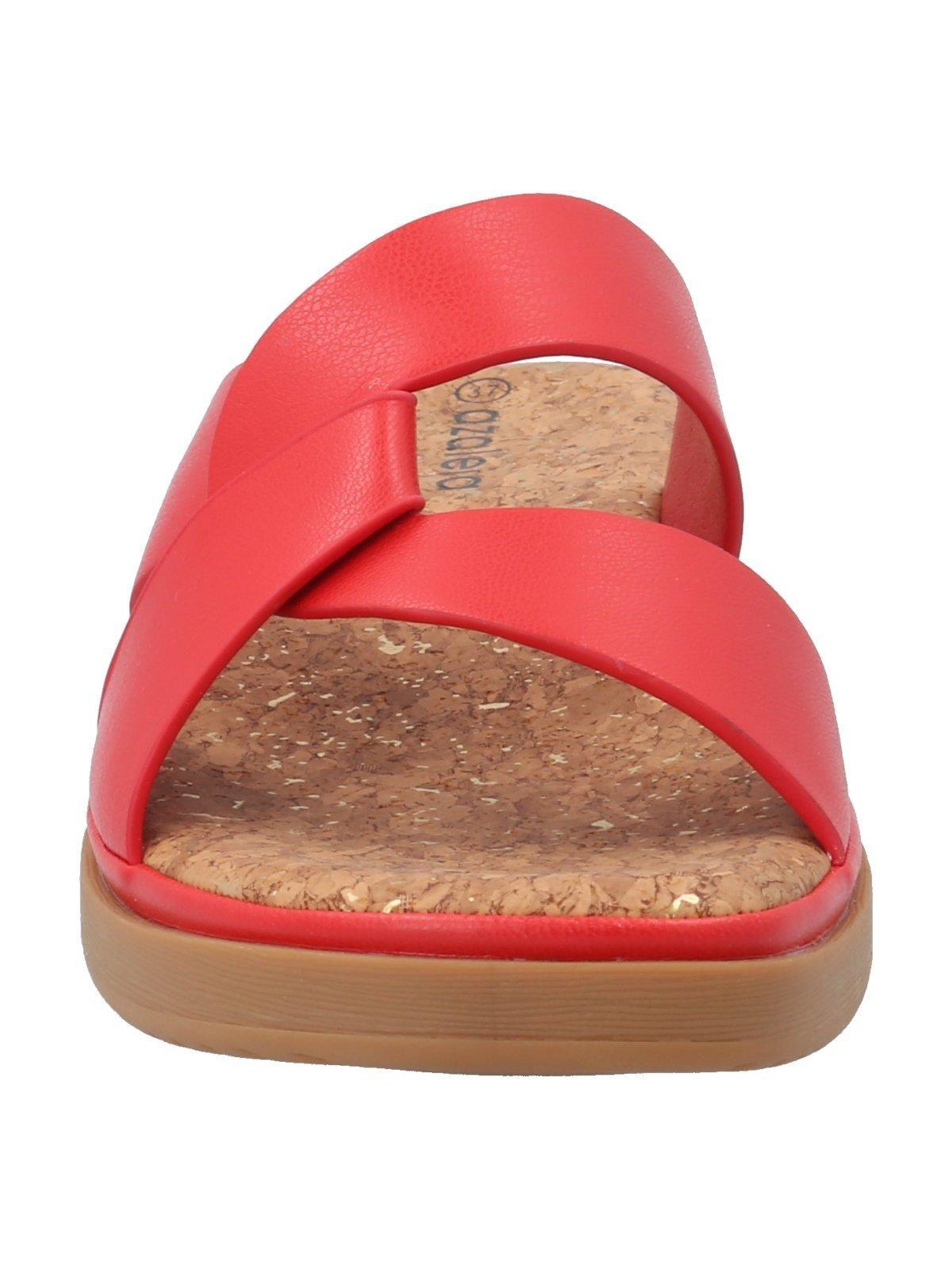 Sandalia Mujer Orquidea Rojo-3