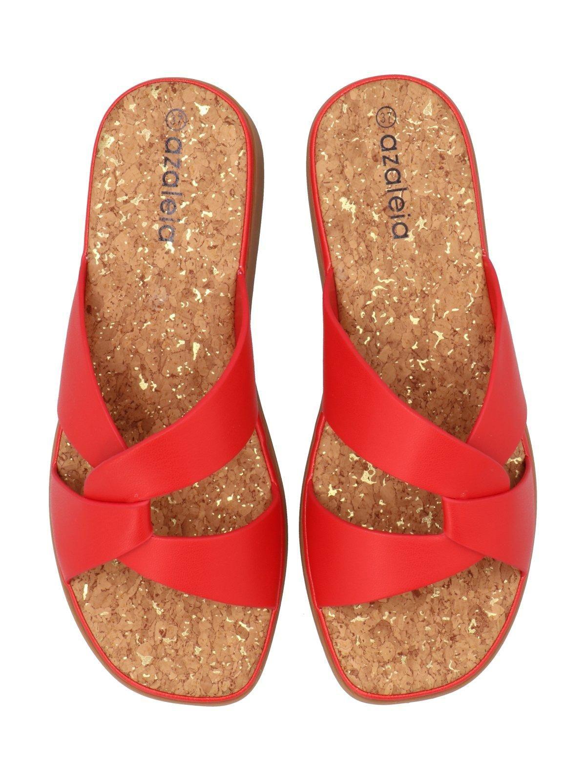 Sandalia Mujer Orquidea Rojo-7