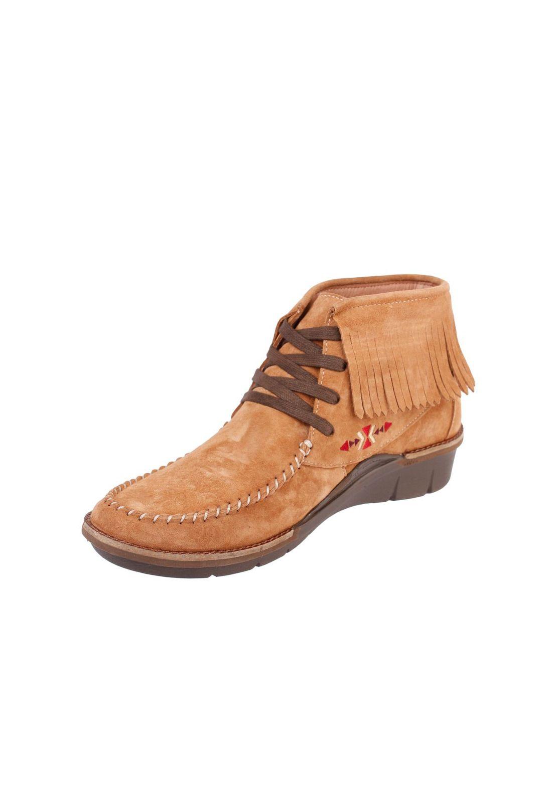 Botin Cuero Paradise Café-1