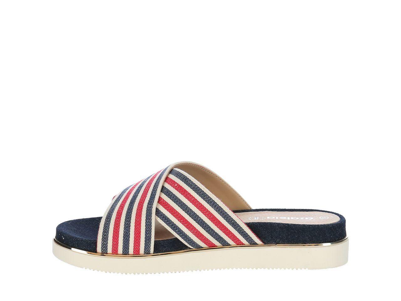 Sandalia Mujer Ancla Multi Rayas-4