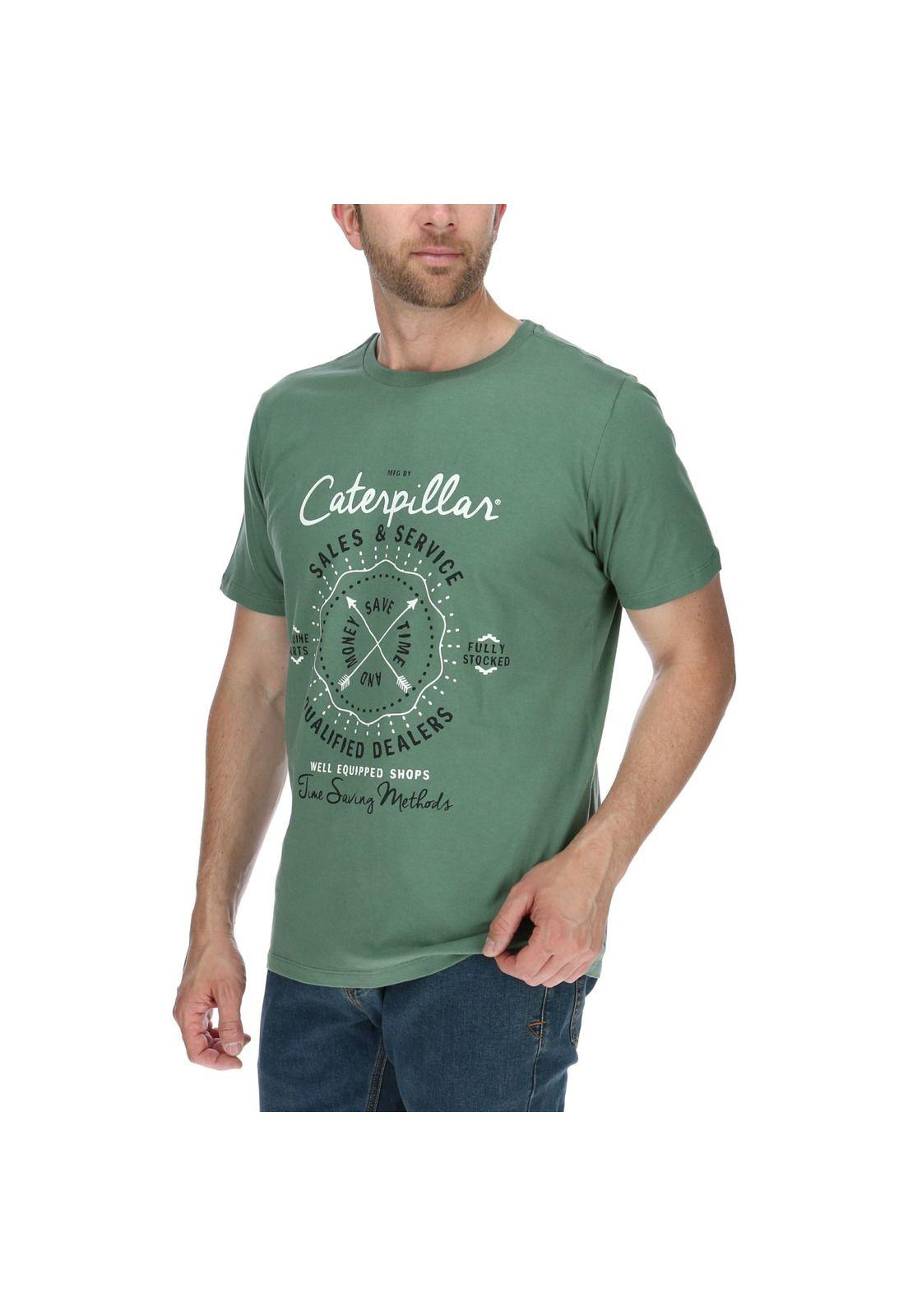 Polera Mc Hombre Shop Tee Verde-1