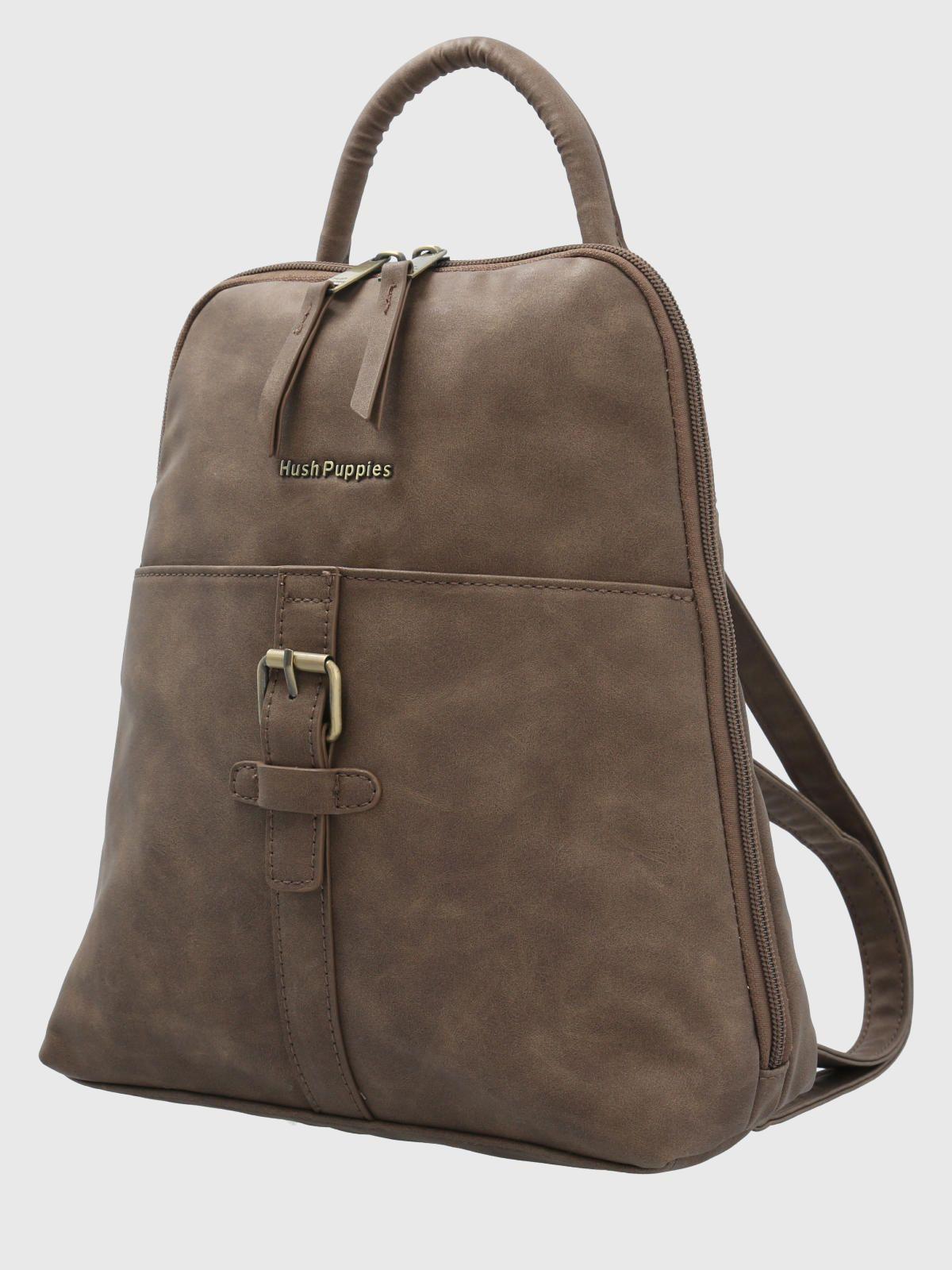 Cartera Ecocuero Café Dawson Back Mujer-1