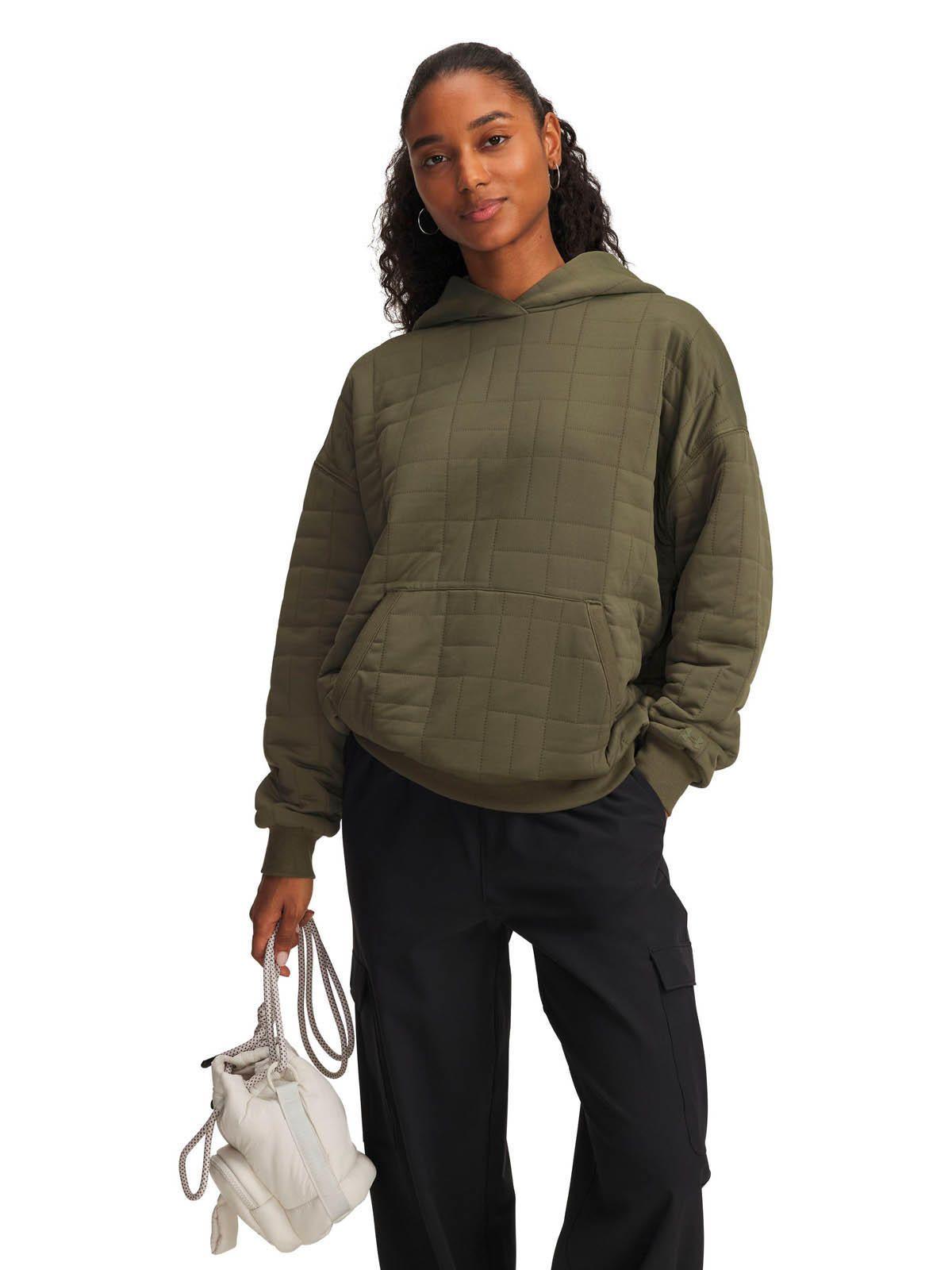 Polerón Lifestyle mujer Unstoppable Fleece verde -0