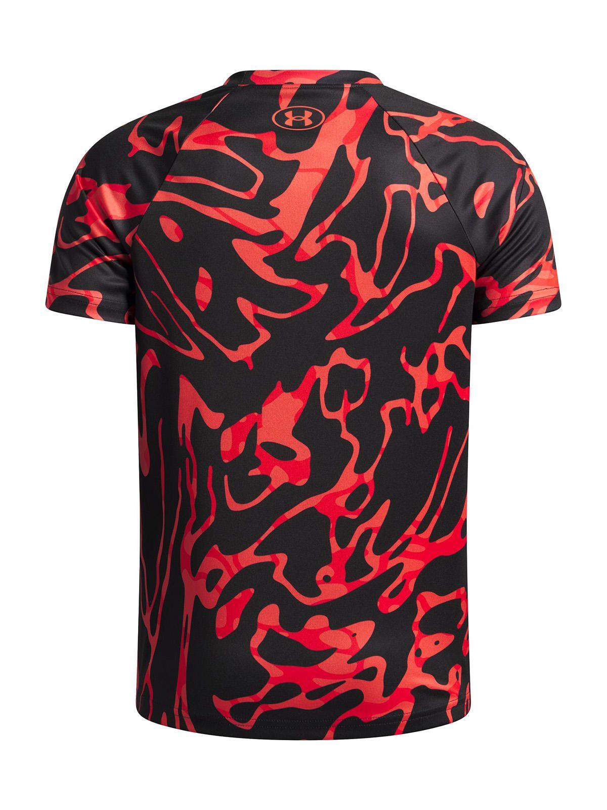 Polera M/C Niño Tech Big Logo Ss Negro-1