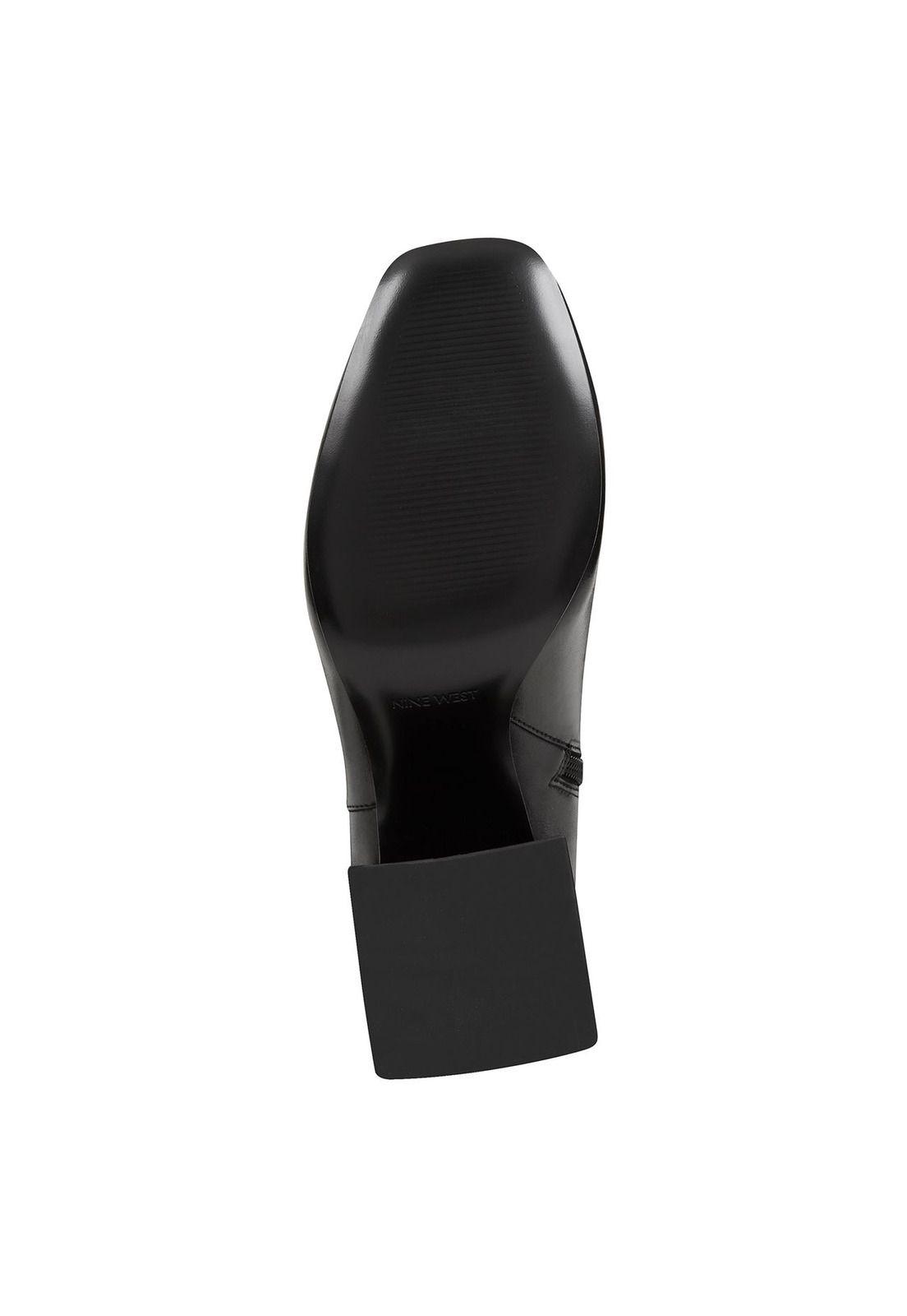 Botín Cuero Appappy Negro Mujer-5