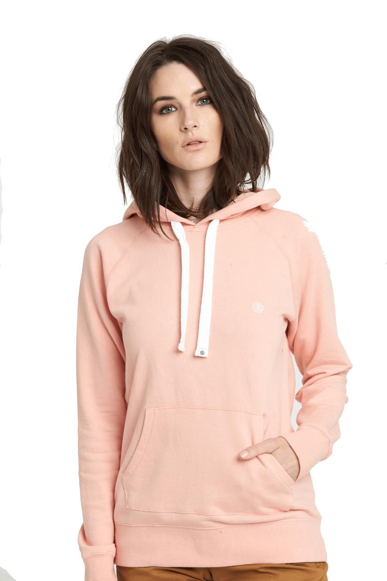 Poleron Mujer Lette Hood Ft Rosado Element-0