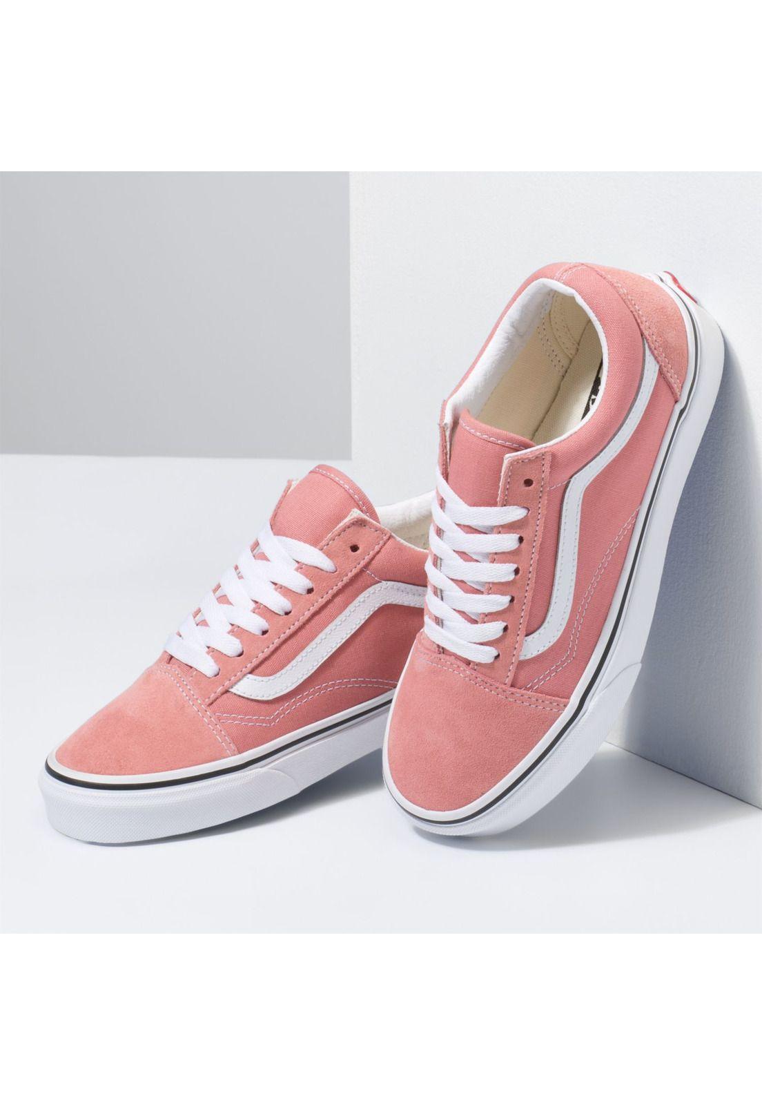 Zapatilla Mujer Old Skool Rosa-2