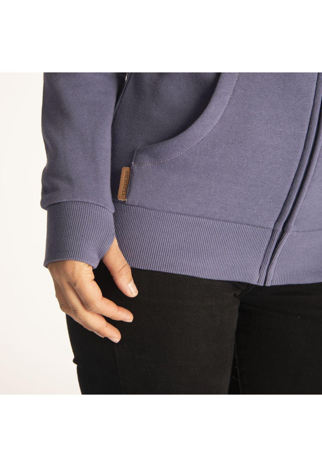 Polerón Mujer W Nevada Full Zip Morado-5