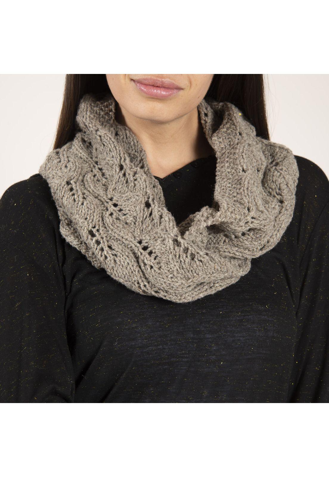 Cuello Lana Circle Grey Mujer Rockford-1