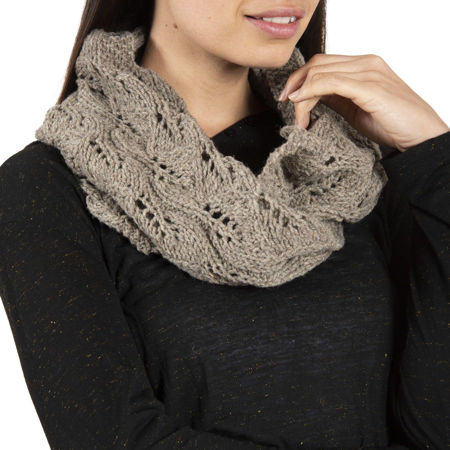 Cuello Lana Circle Grey Mujer Rockford-0