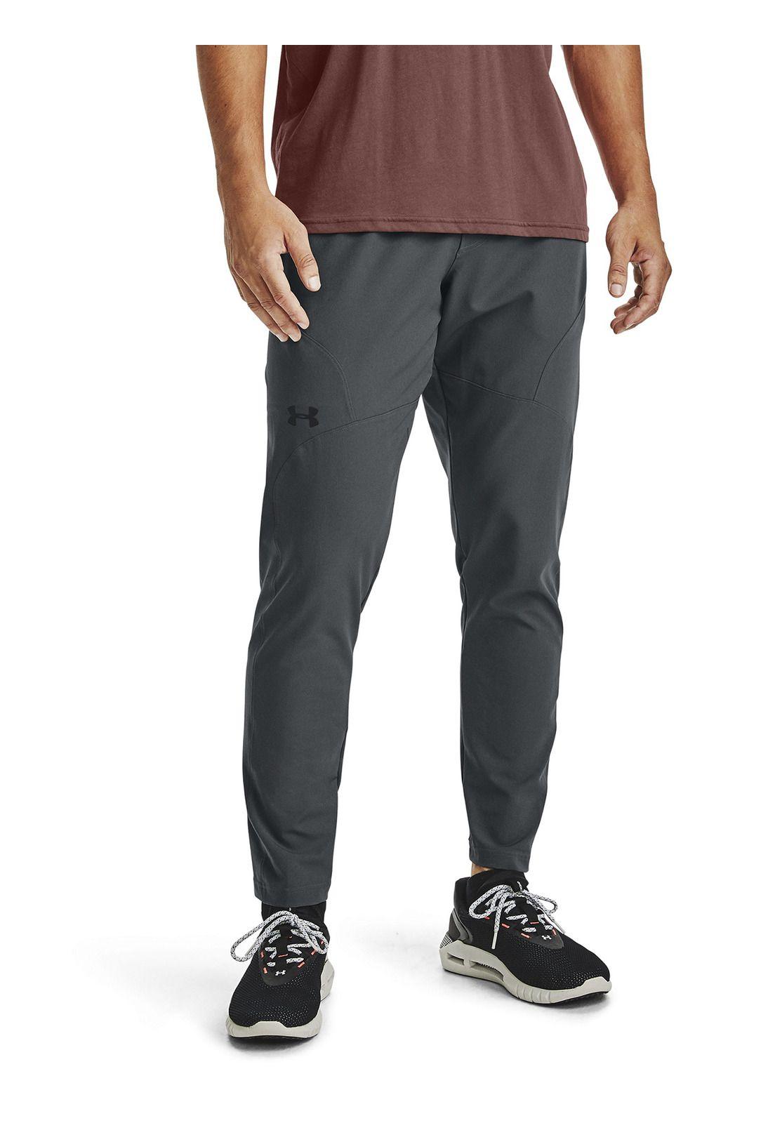 Pantalón UA Unstoppable para hombre Gris-3