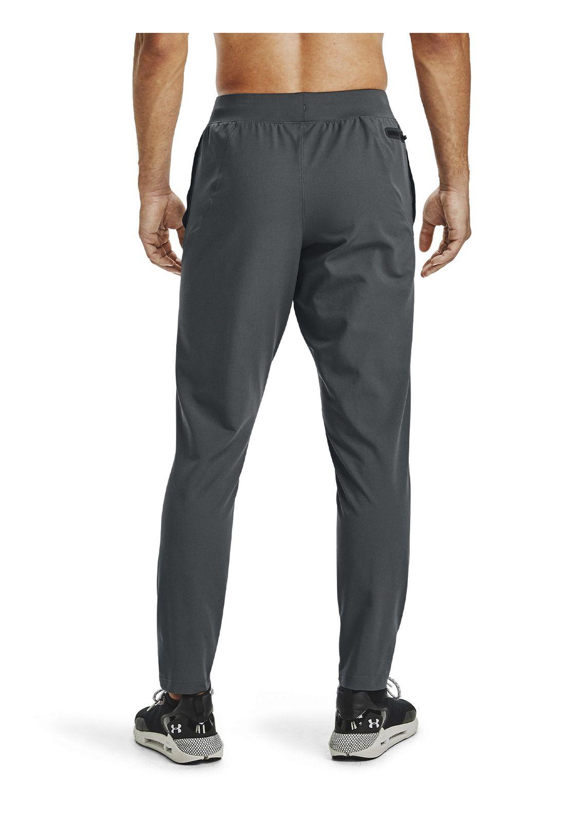 Pantalón UA Unstoppable para hombre Gris-4