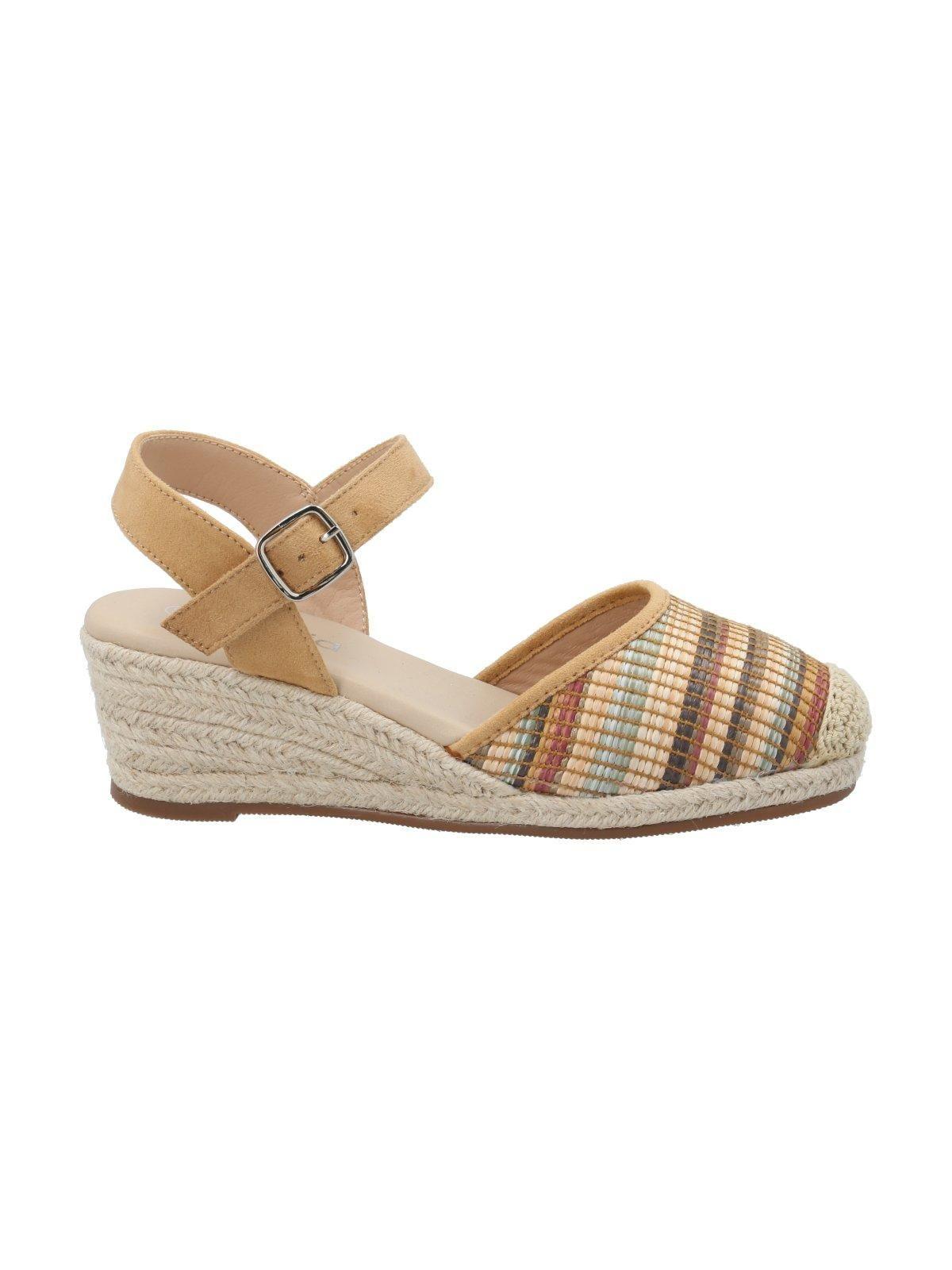 Alpargata Mujer Cedrina Beige Multi-1