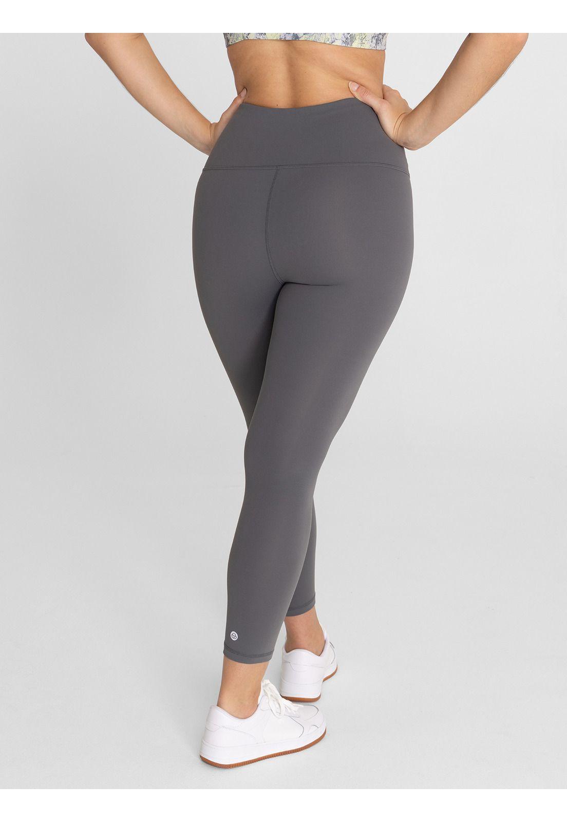 Calza 7/8 Mujer Ankle Alba Gris-3