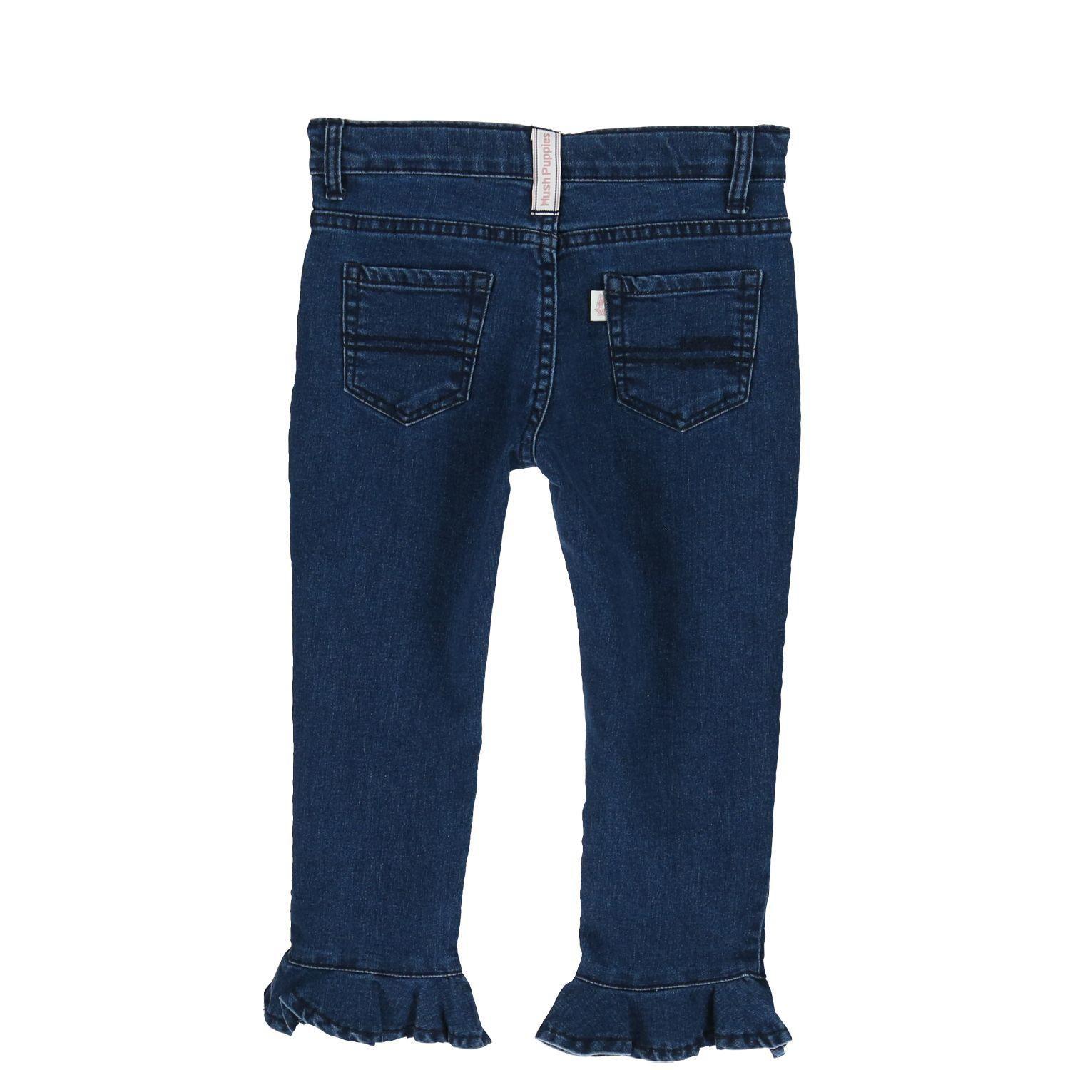 Jeans Algodon/Poliester Vuelos Azul-1