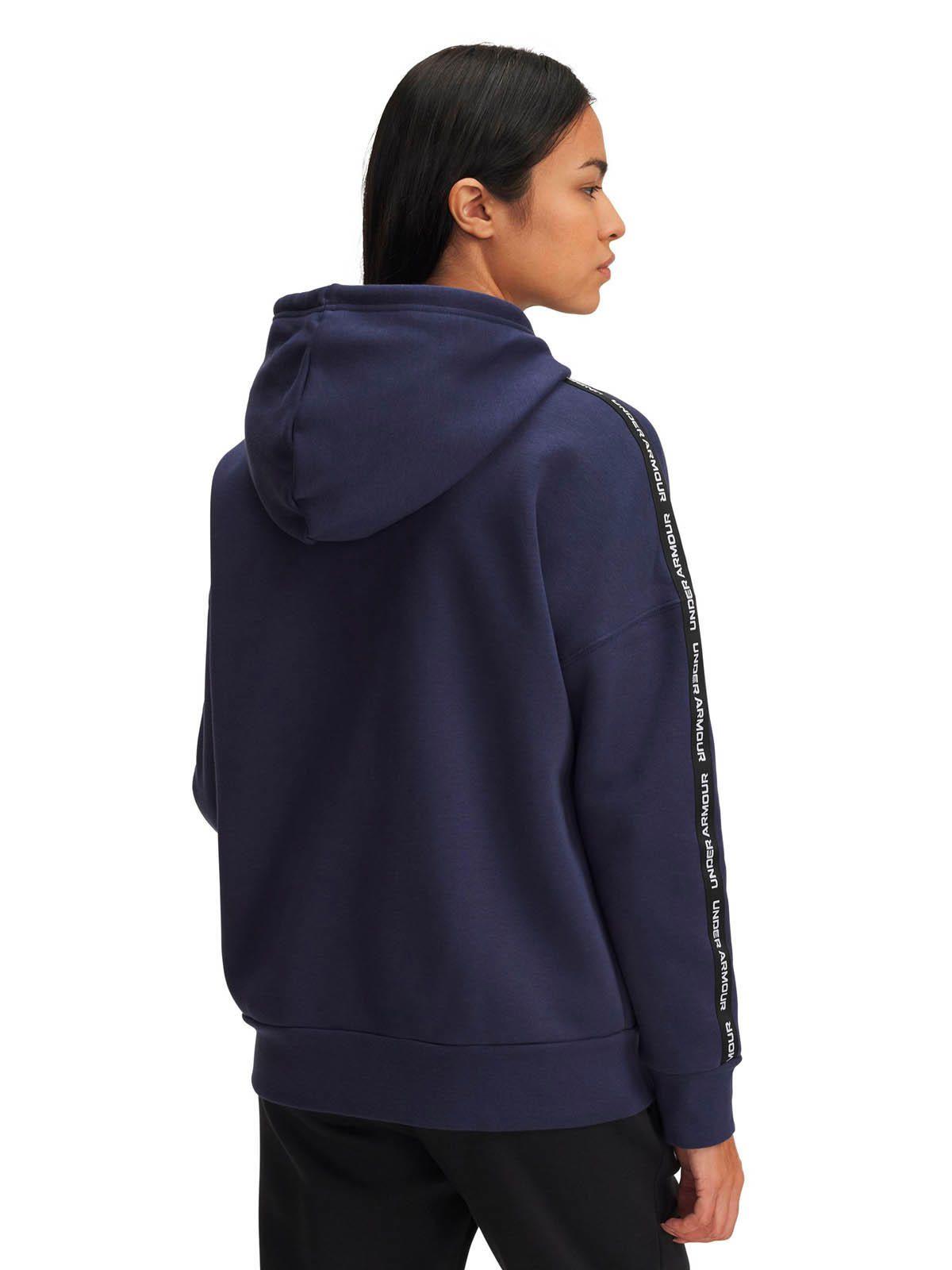 Poleron Lifestyle Mujer ICON FLEECE TAPD HDY Azul -1