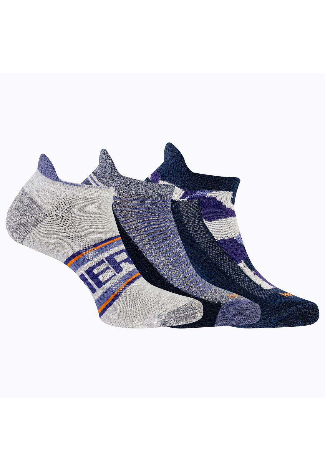 Pack 3 Calcetines Cortos Recycled Everyday Gris-0