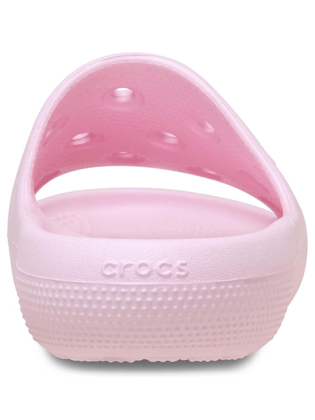 Sandalia Crocs Mujer Classic Slide V2 Rosado-7