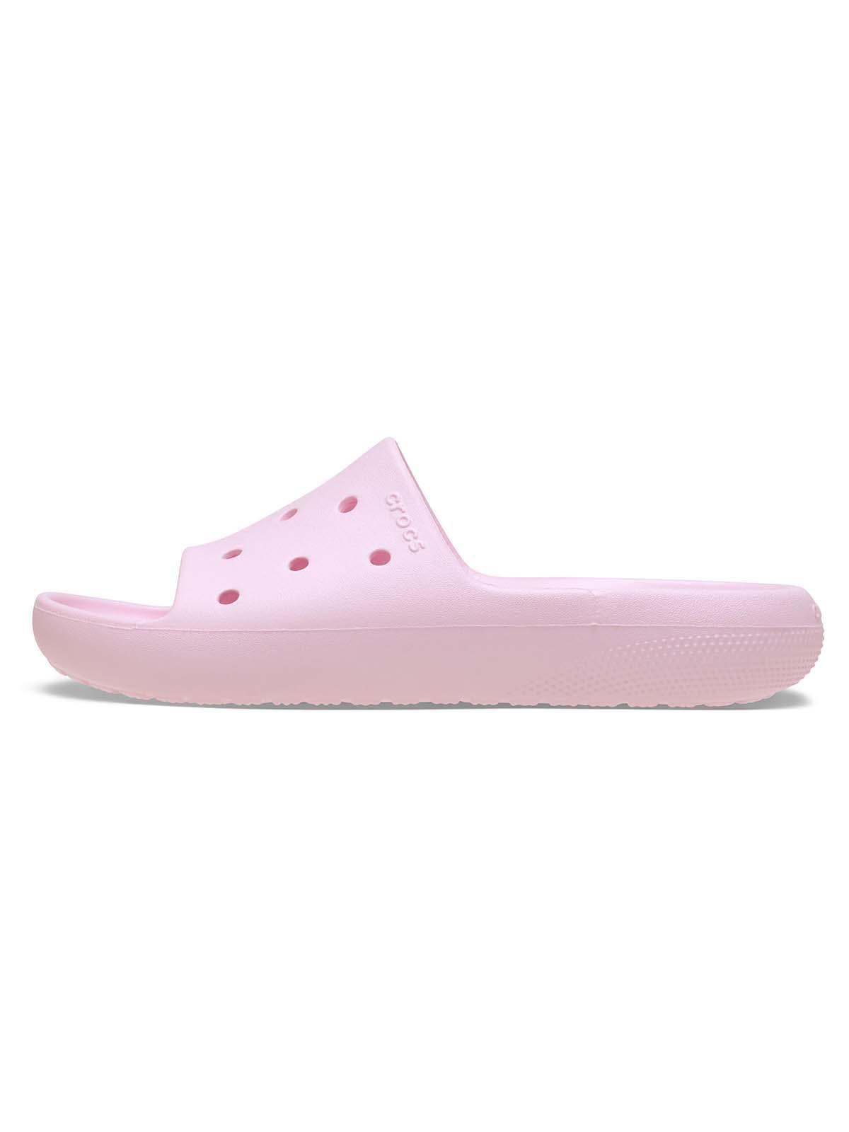 Sandalia Crocs Mujer Classic Slide V2 Rosado-1