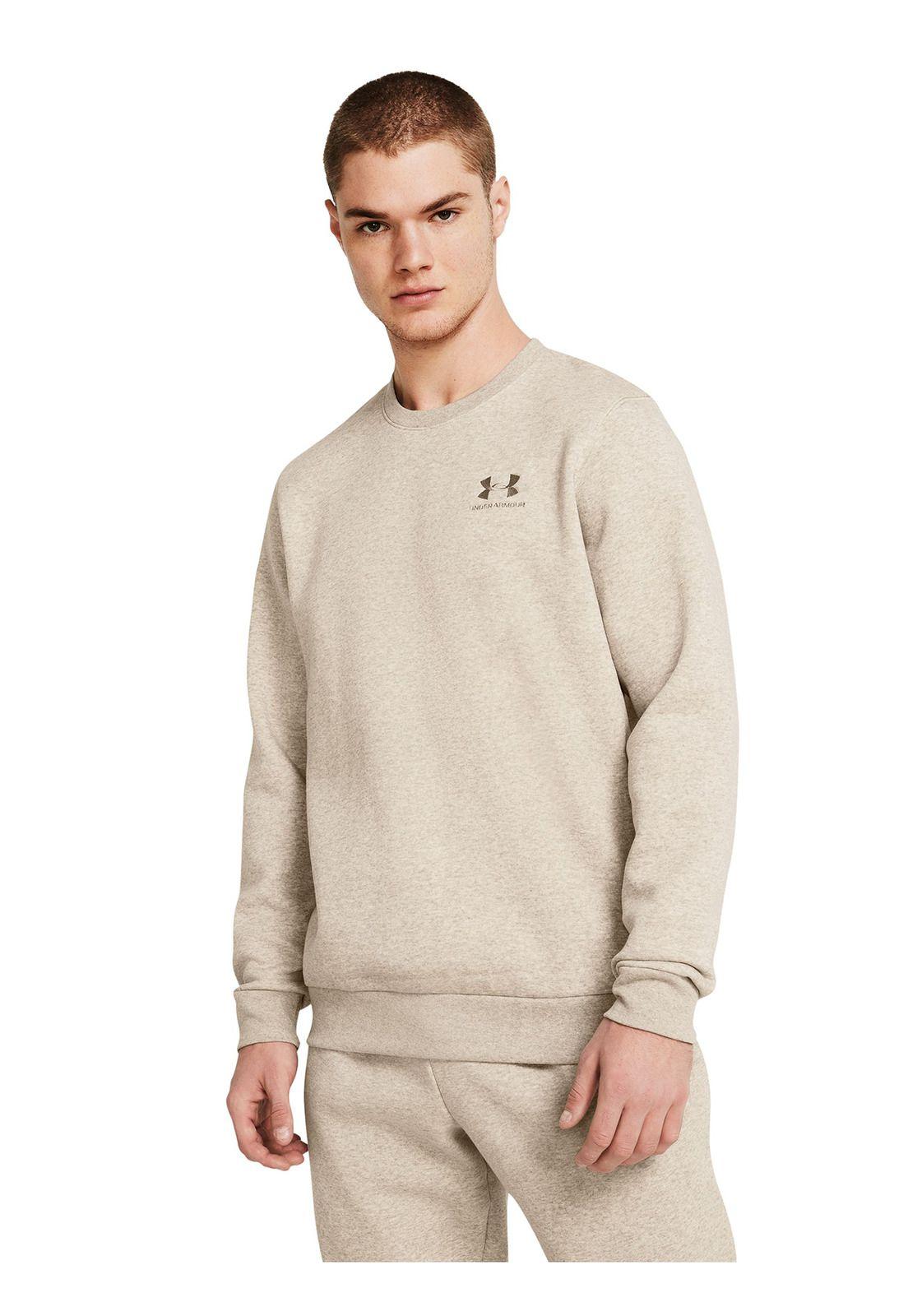 Polerón UA Essential Café para hombre-3