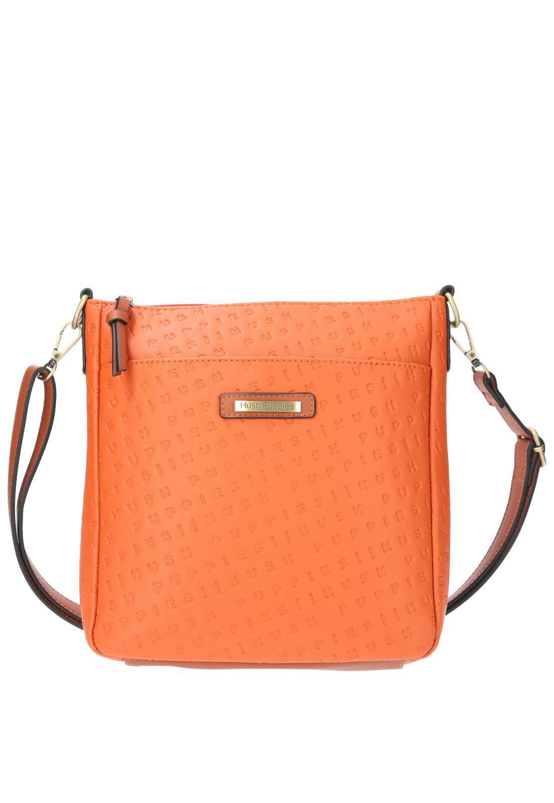 Cartera Hilton Cross Naranjo Mujer-0