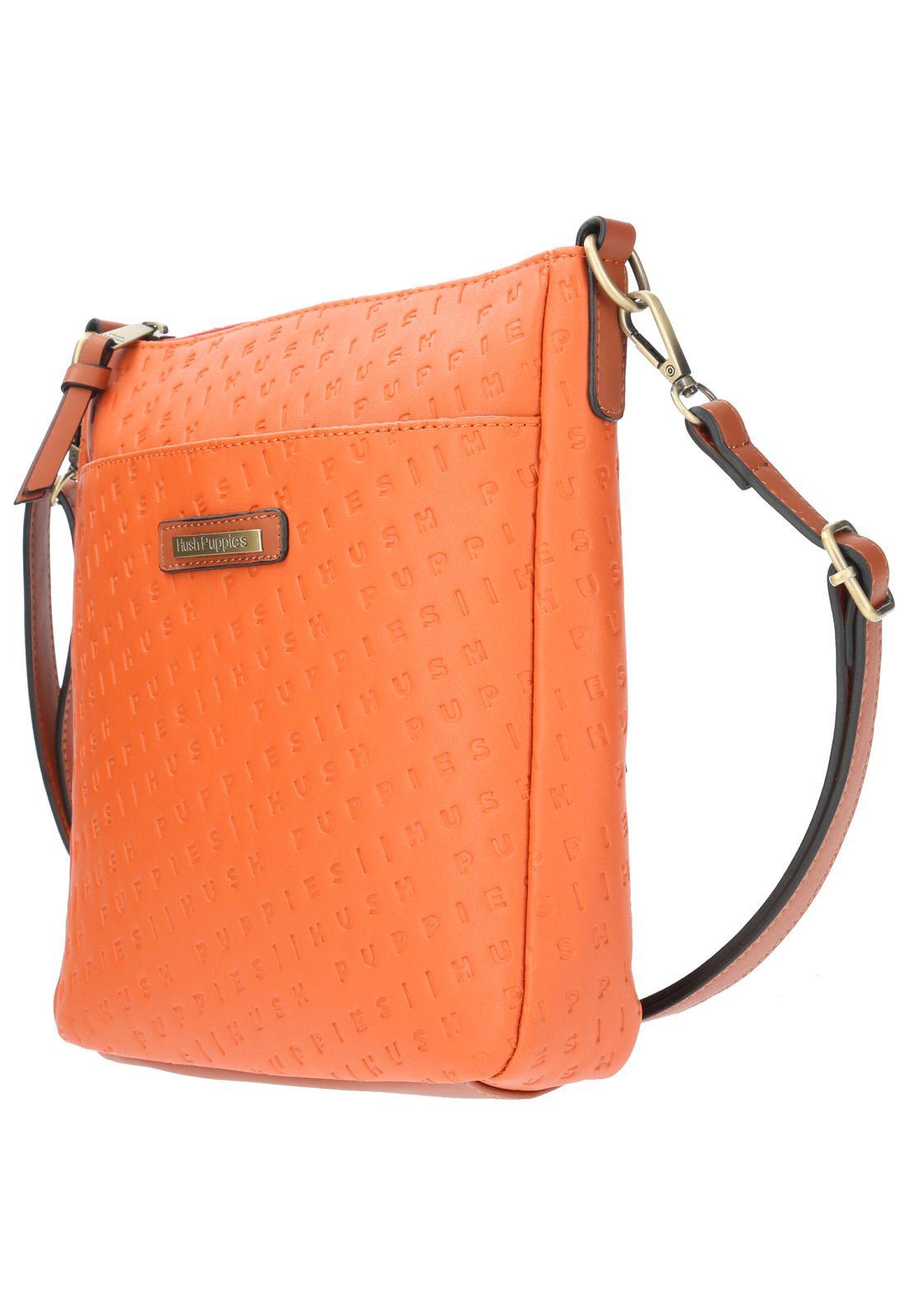 Cartera Hilton Cross Naranjo Mujer-1