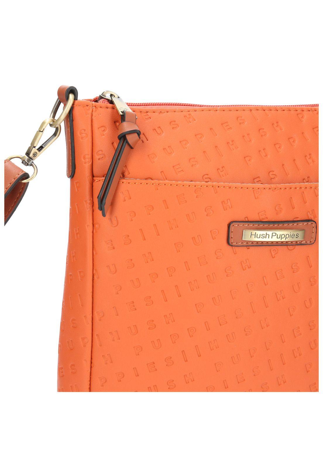 Cartera Hilton Cross Naranjo Mujer-3