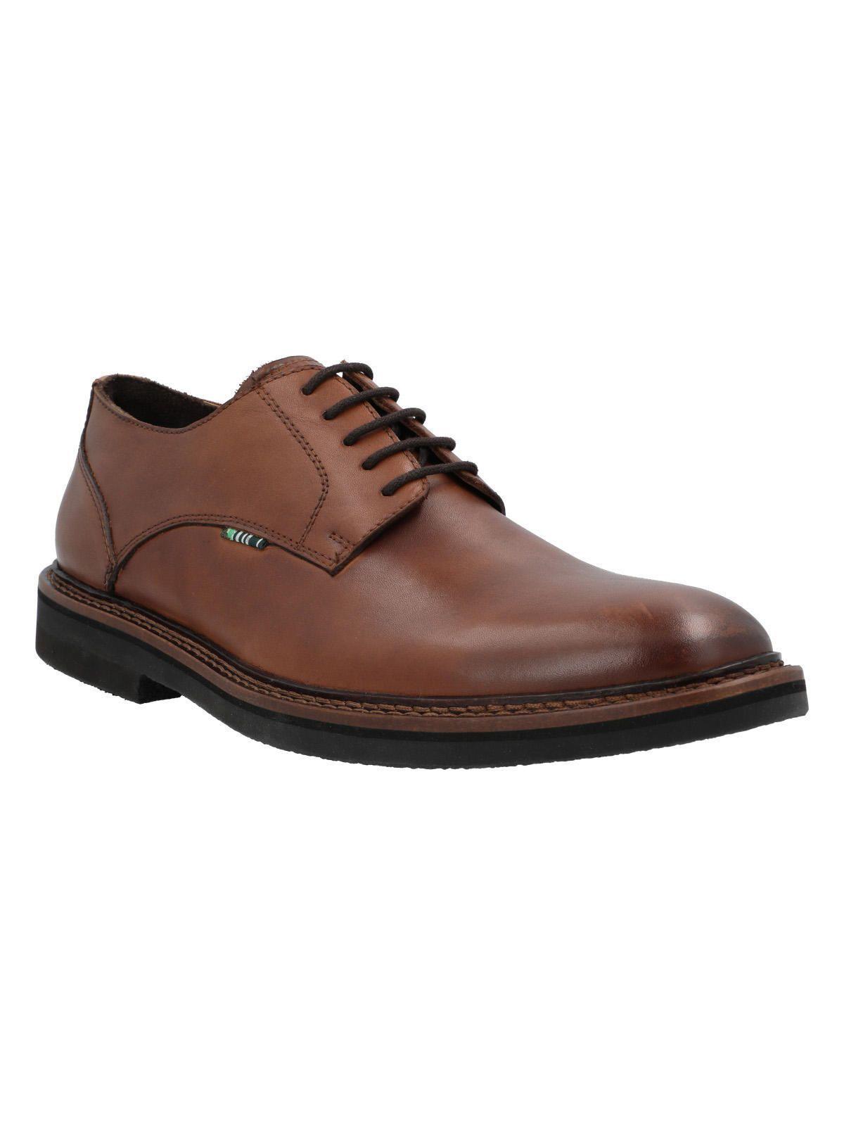 Zapato Cuero Hombre Dunvegan Café-1