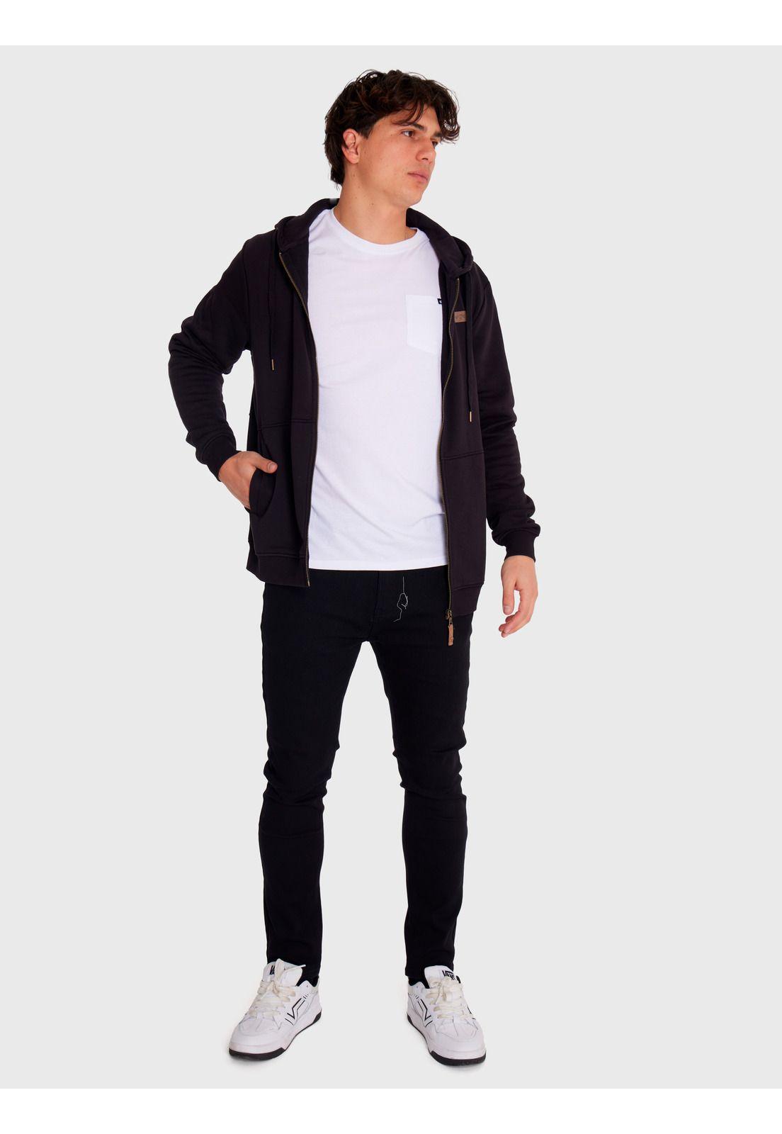 Polerón Hombre Sweatshirt Negro-0