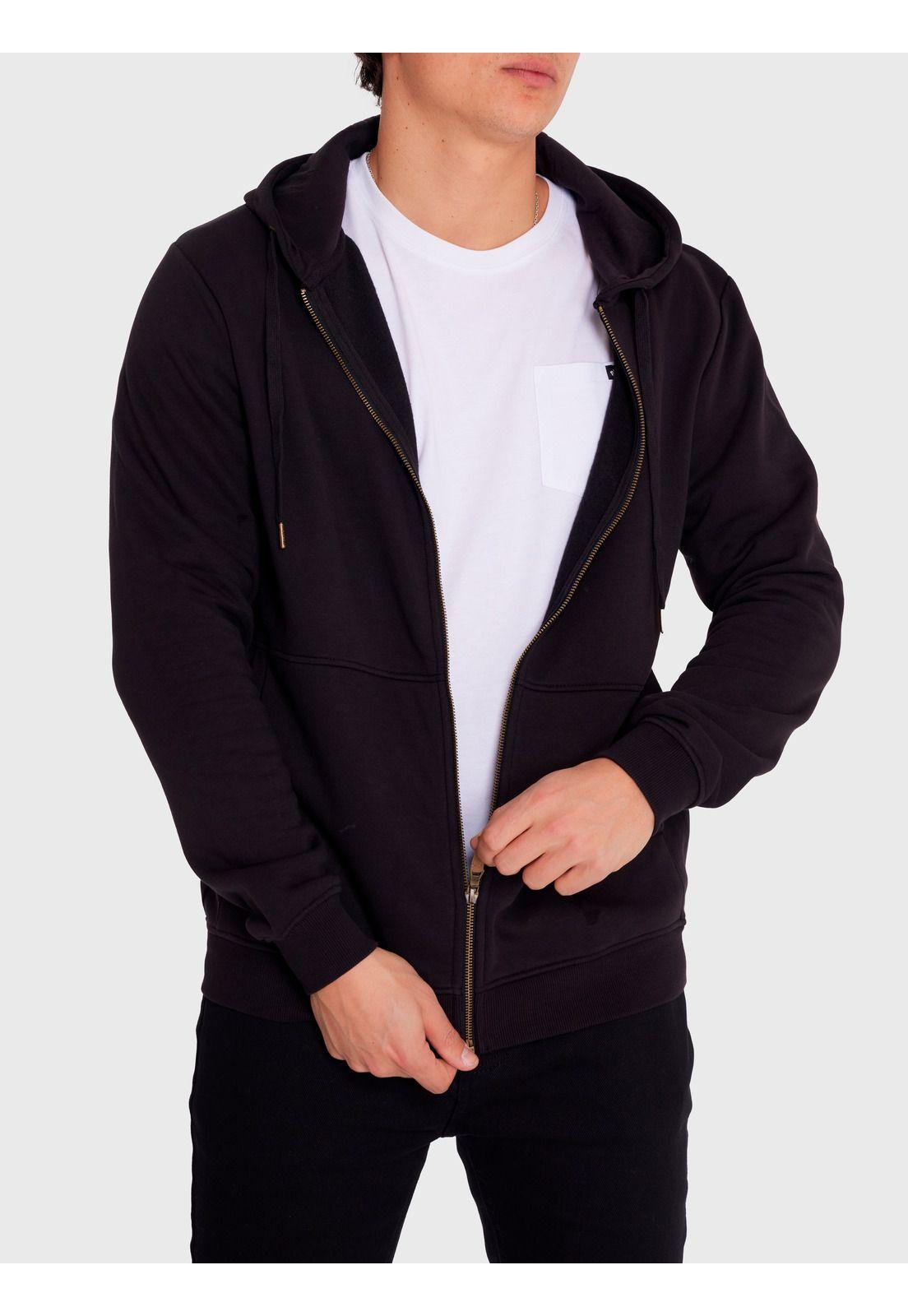 Polerón Hombre Sweatshirt Negro-1