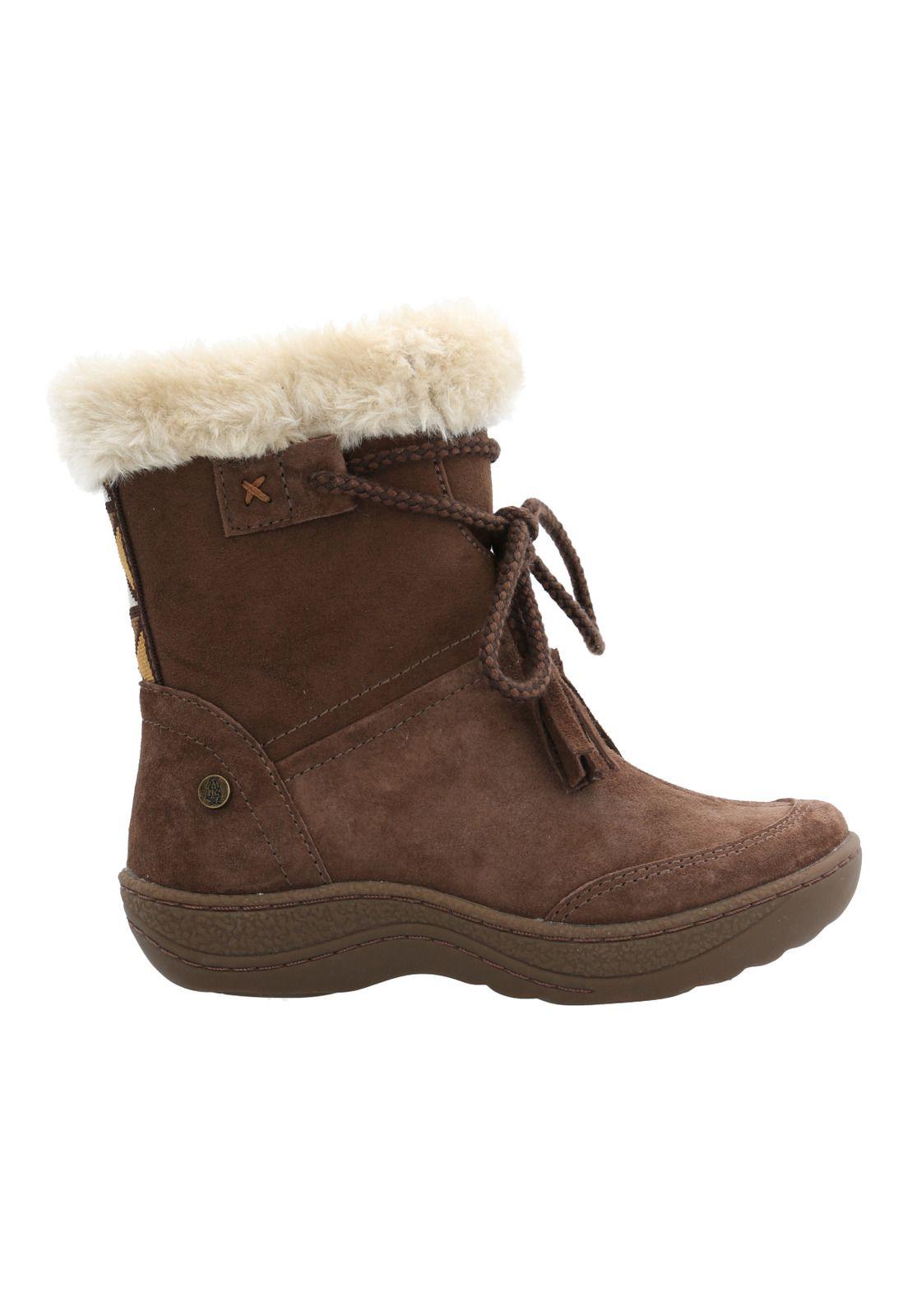 Bota Cuero Lakey-K  Niña Café-1
