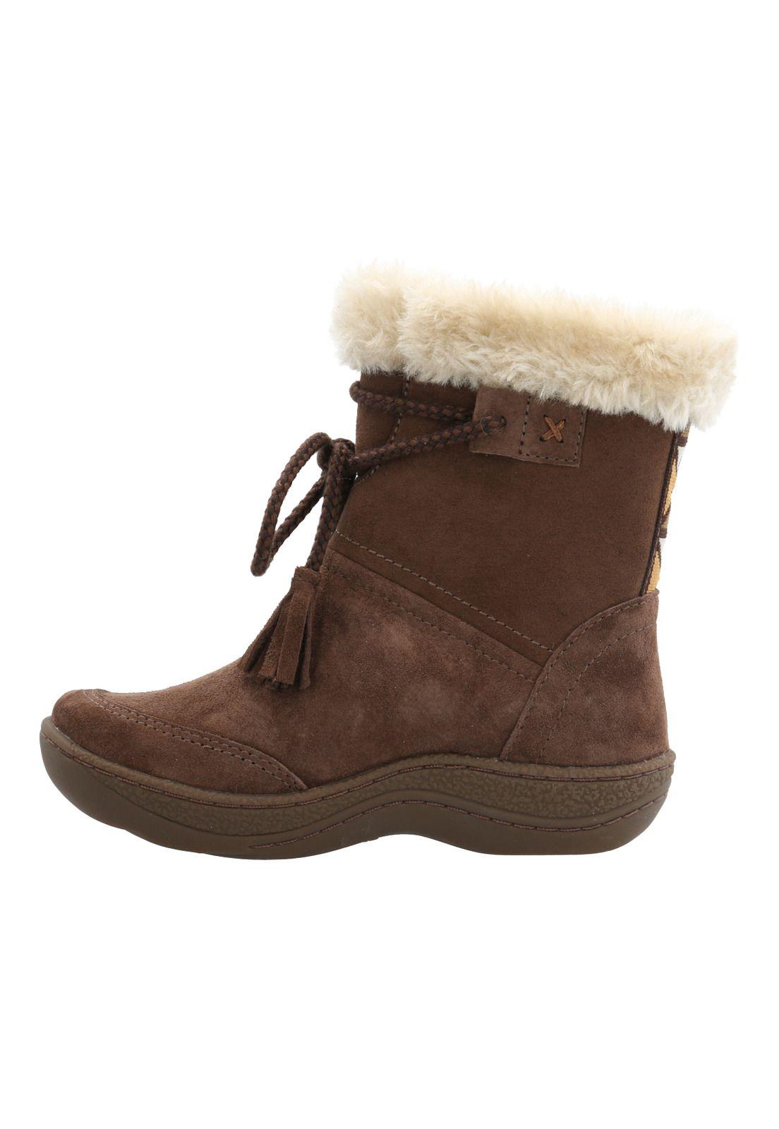 Bota Cuero Lakey-K  Niña Café-5