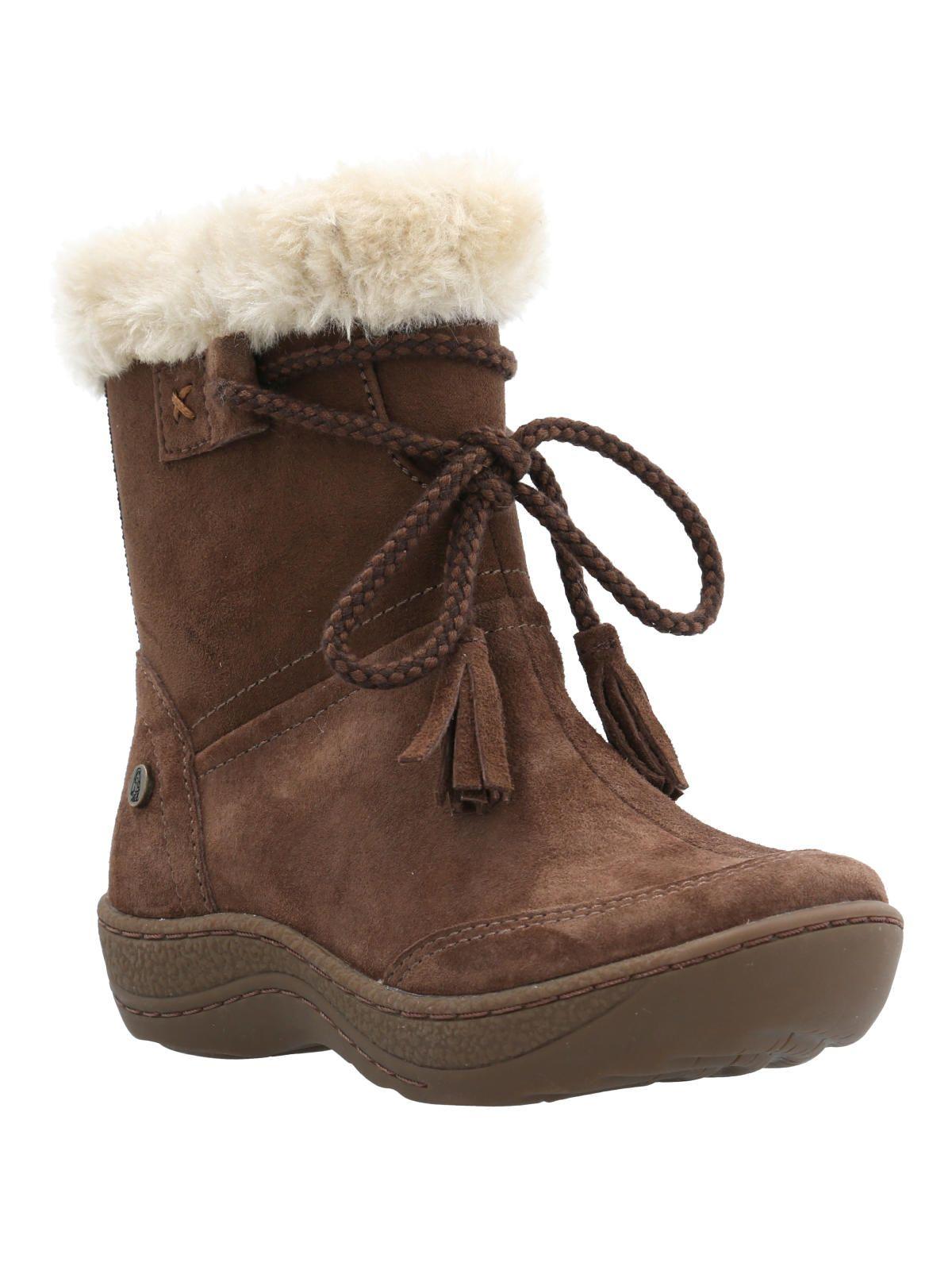 Bota Cuero Lakey-K  Niña Café-0