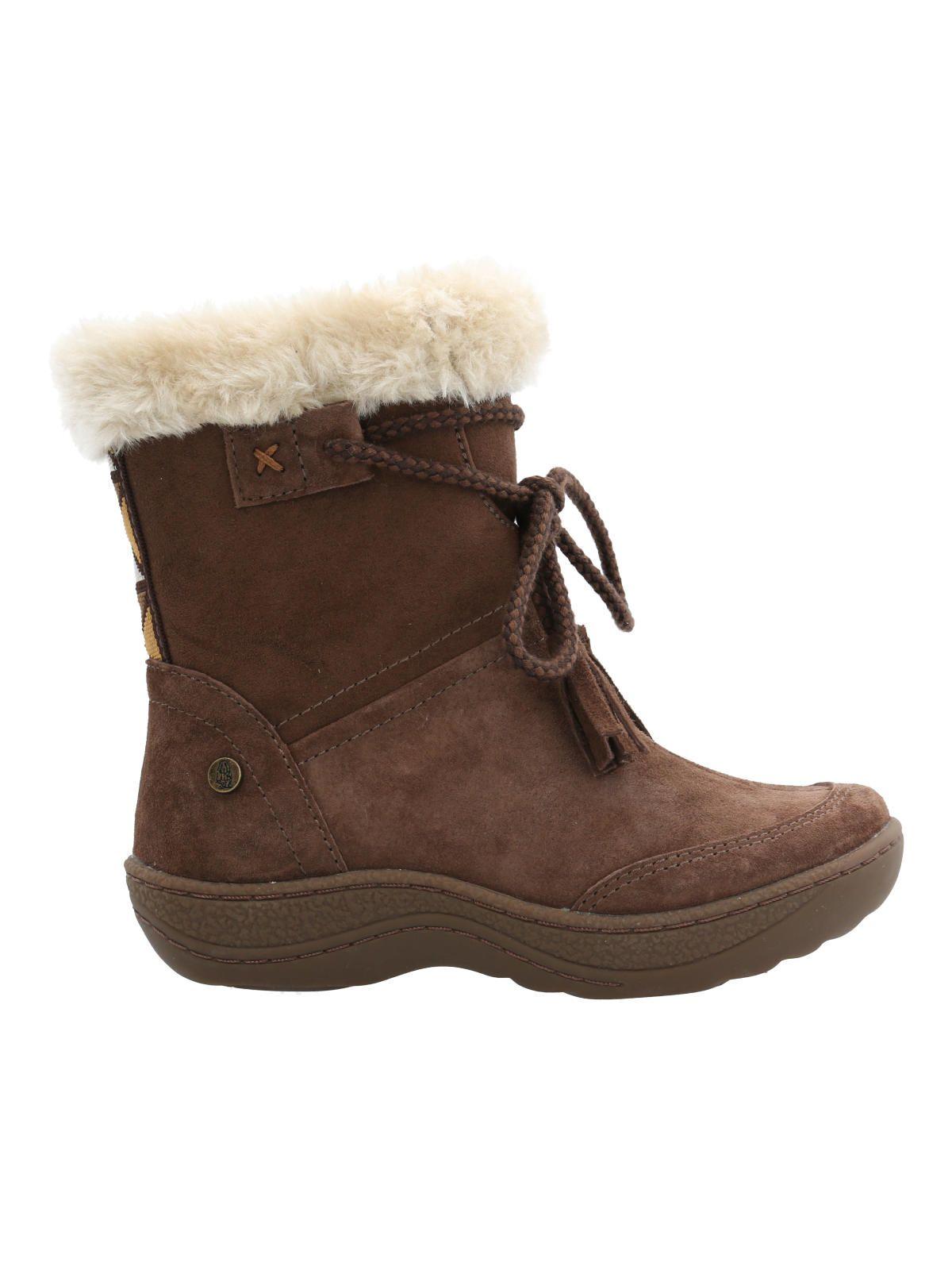 Bota Cuero Lakey-K  Niña Café-1