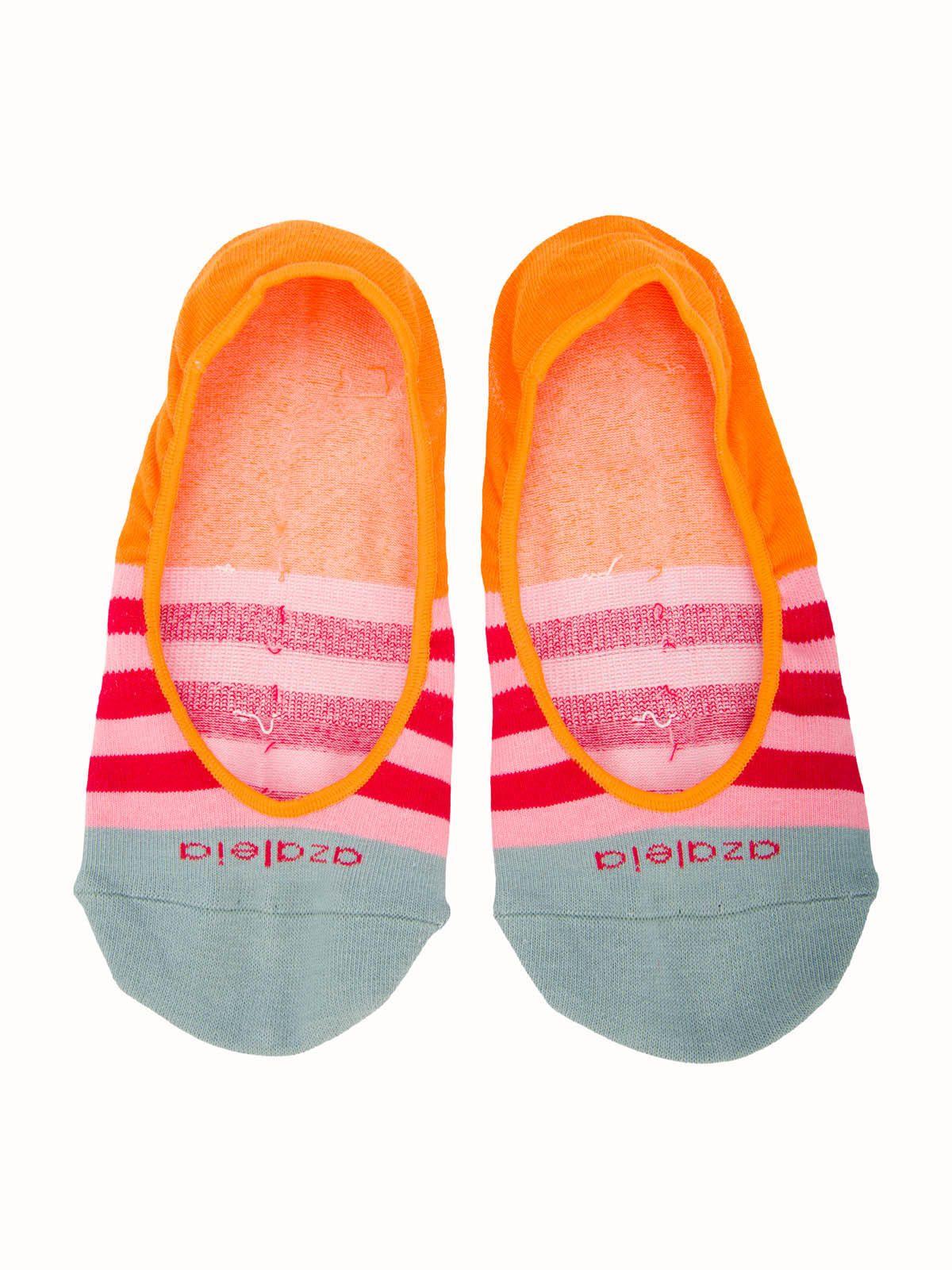 Calcetín Algodón Mujer Inv Rayuela Rosado-2