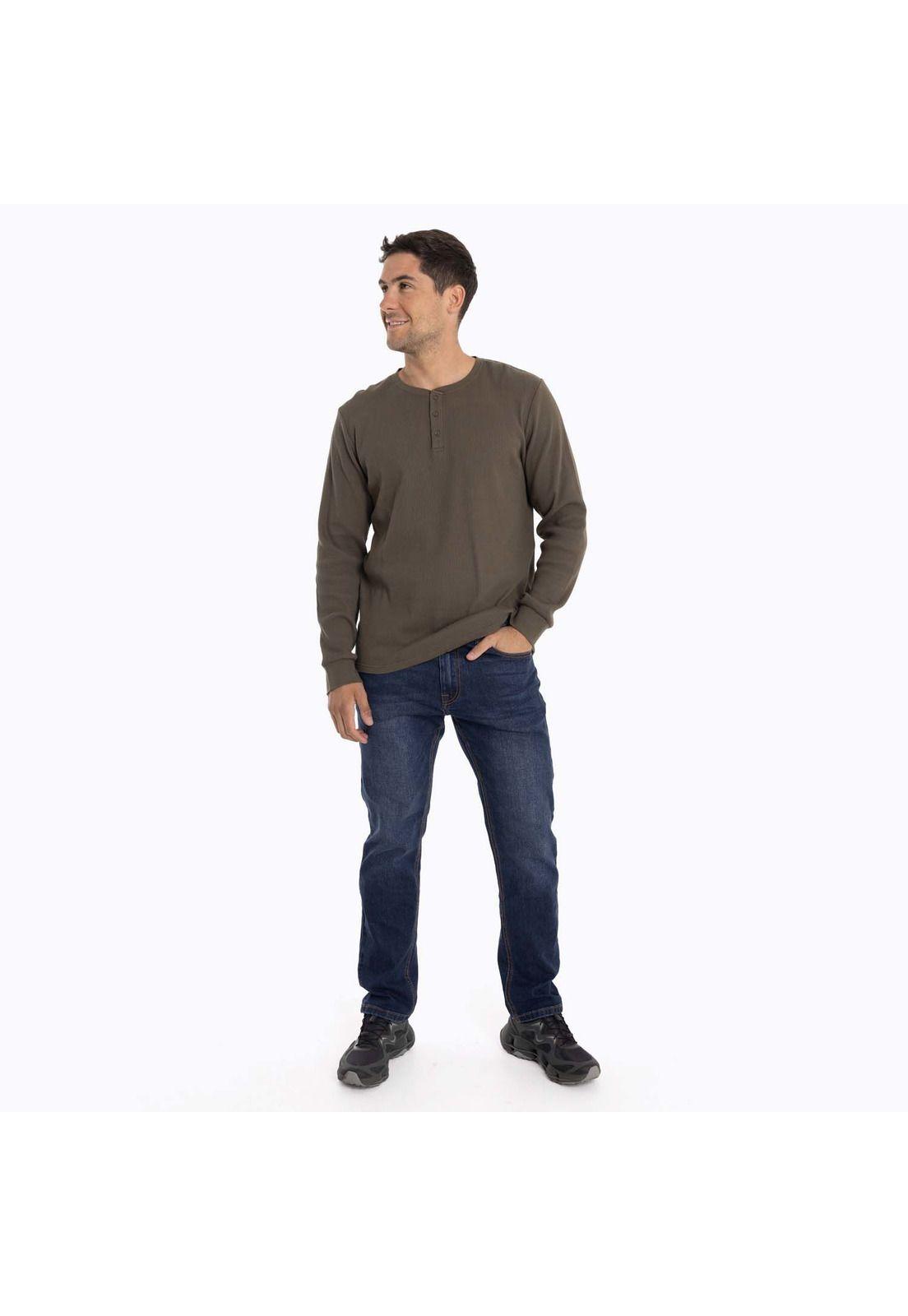 Polera Hombre Old Bear Café oscuro Merrell-6