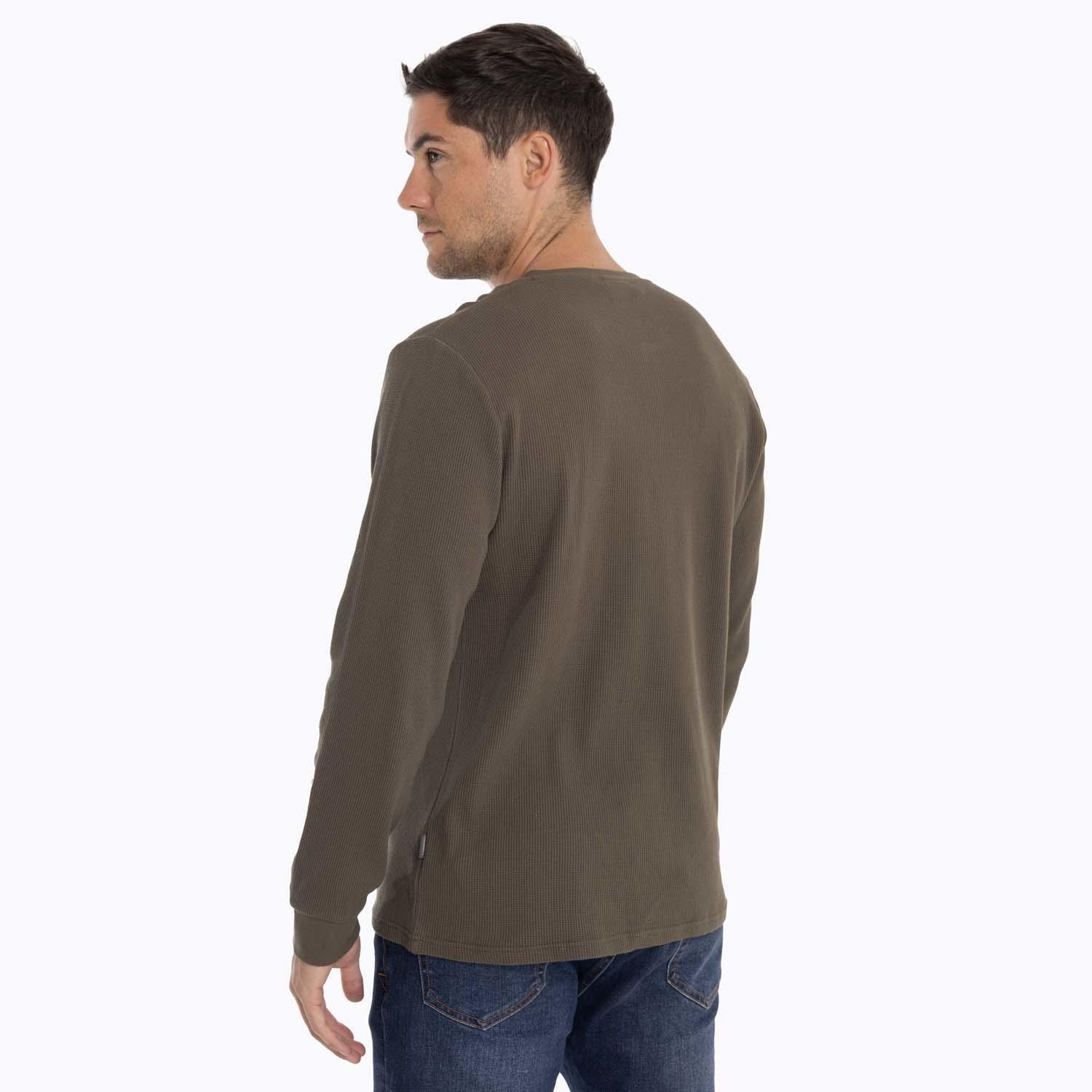 Polera Hombre Old Bear Café oscuro Merrell-3