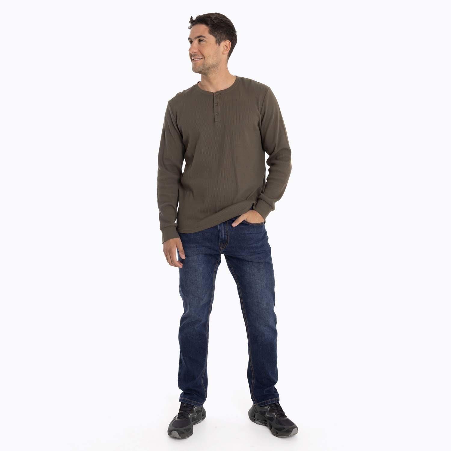 Polera Hombre Old Bear Café oscuro Merrell-6