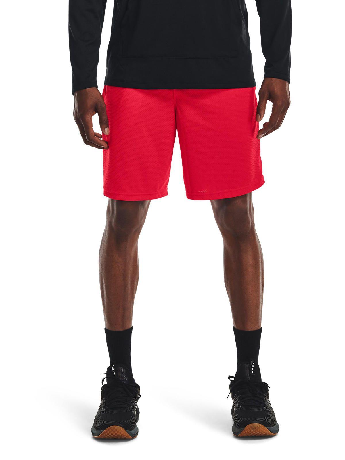 Short UA Tech Mesh Shorts Rojo hombre-3