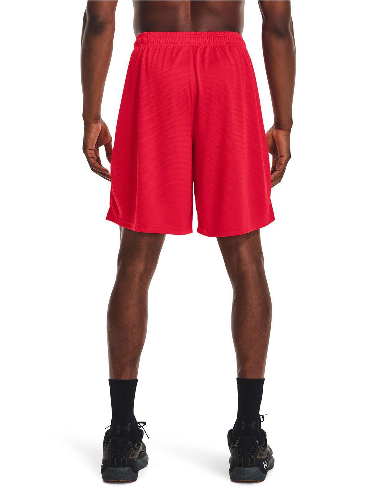Short UA Tech Mesh Shorts Rojo hombre-4