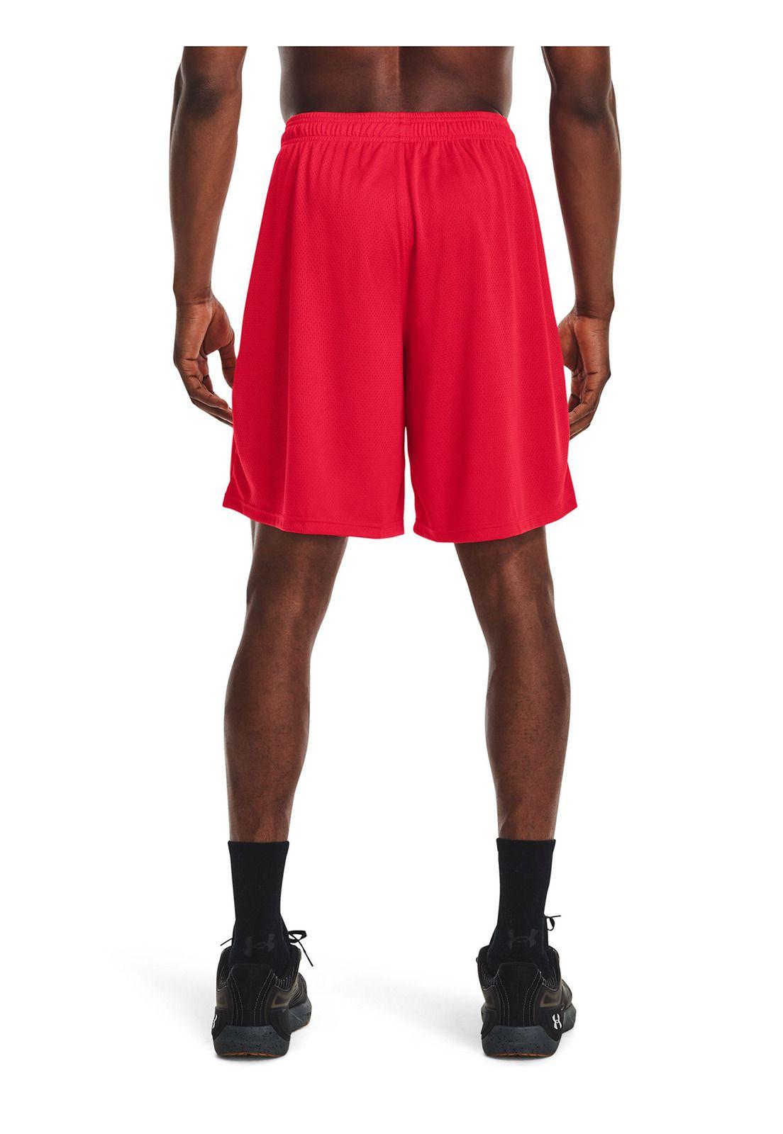 Short UA Tech Mesh Shorts Rojo hombre-4