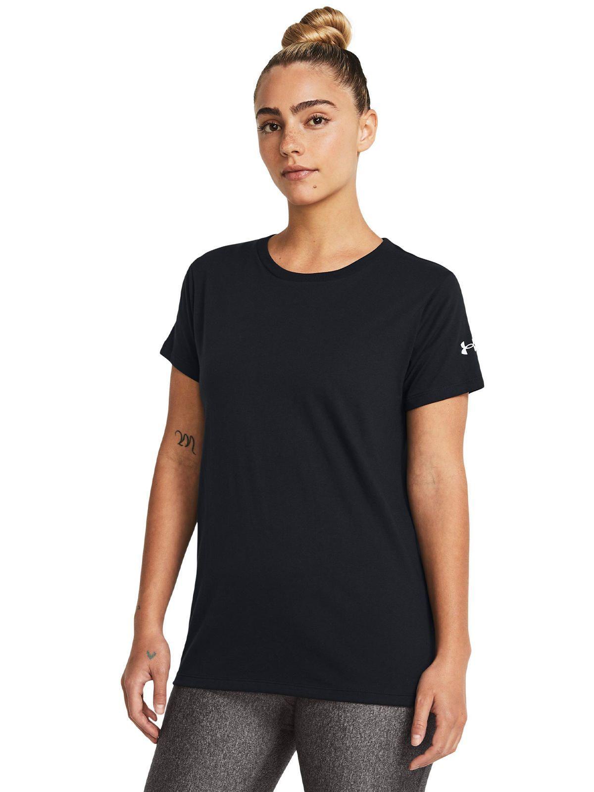 Polera UA Athletics mujer Negro-3