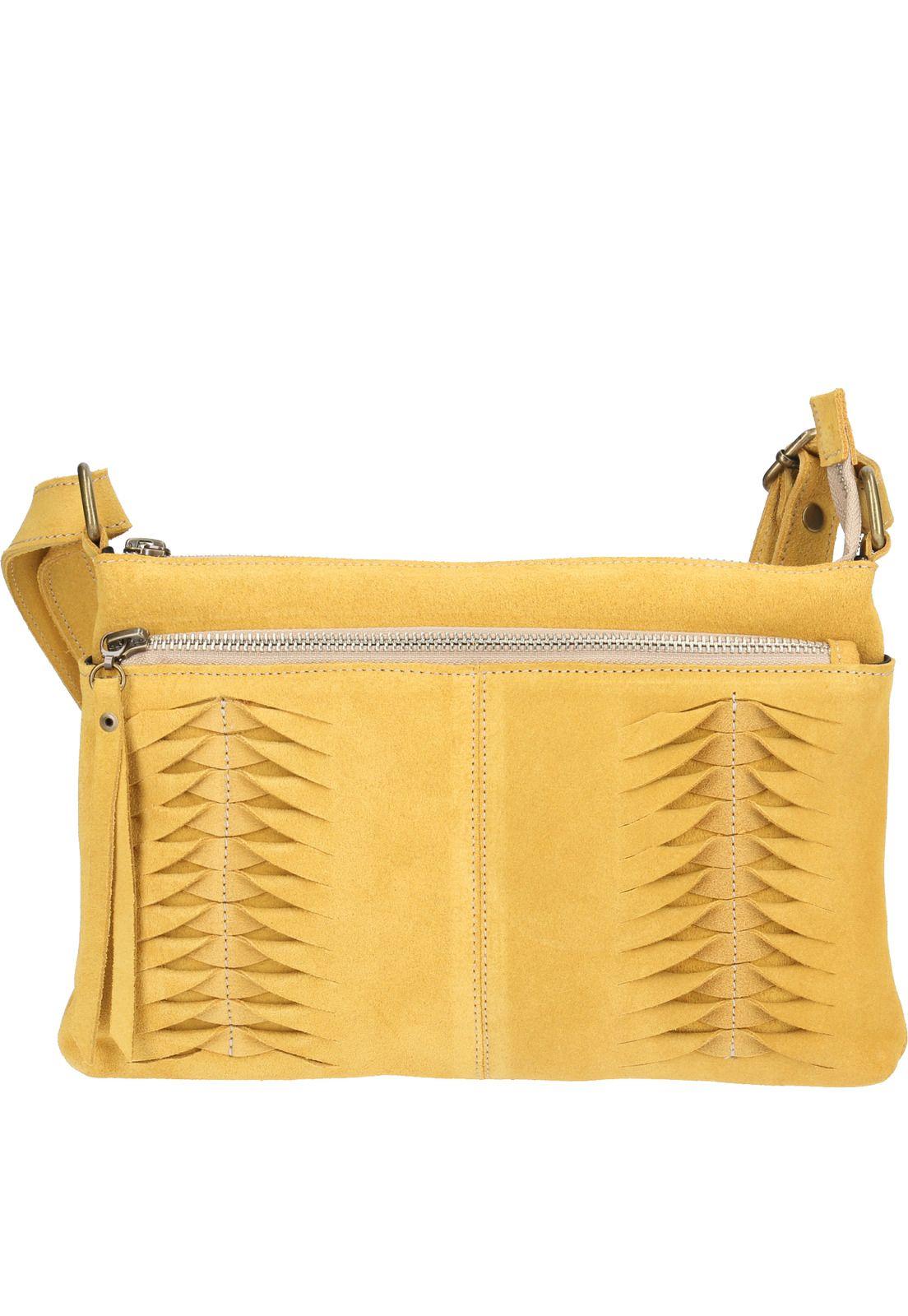 Cartera Mujer Roger Cross Mostaza-0