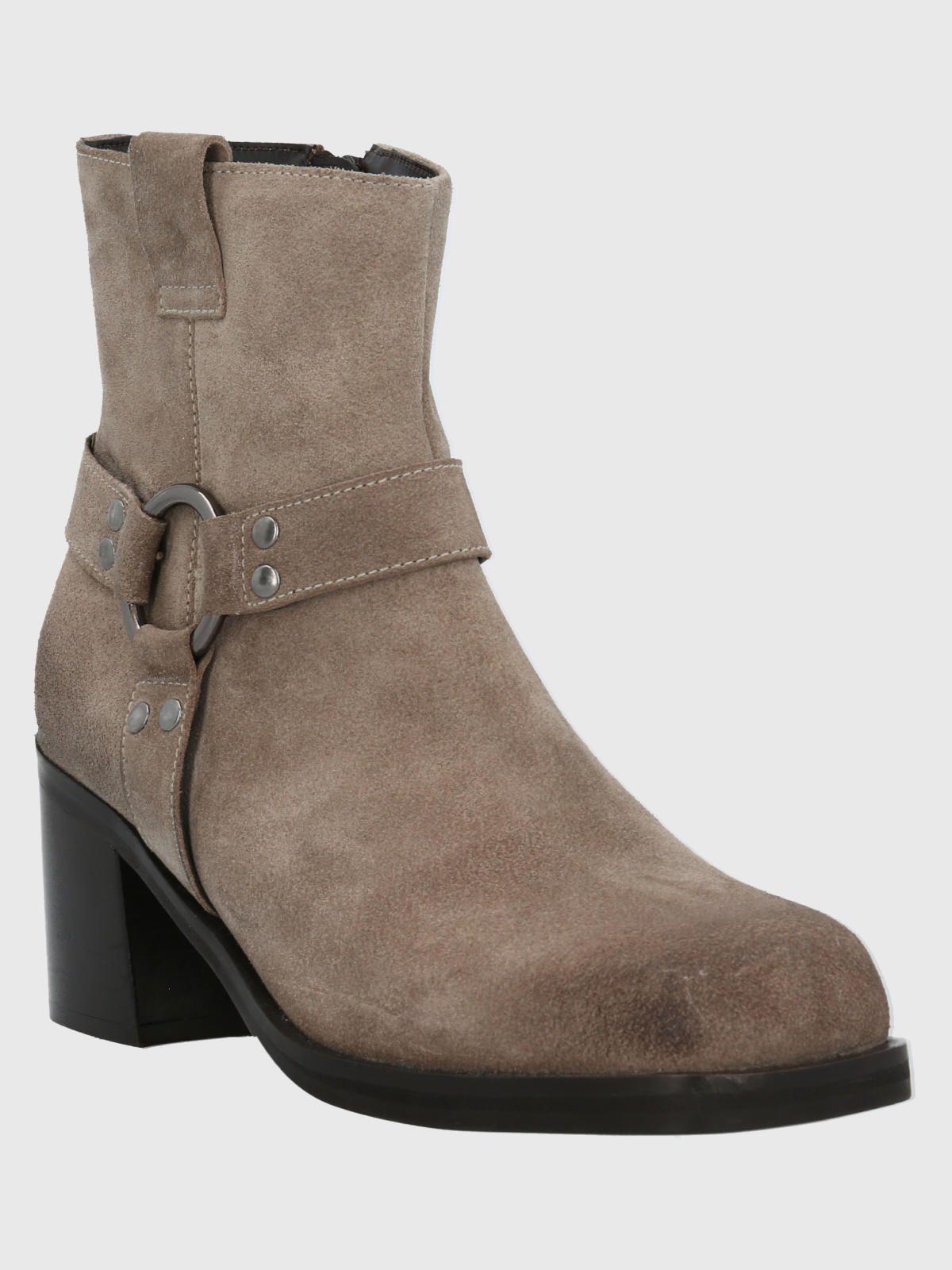 Botín Cuero Mujer Maylo Beige-0