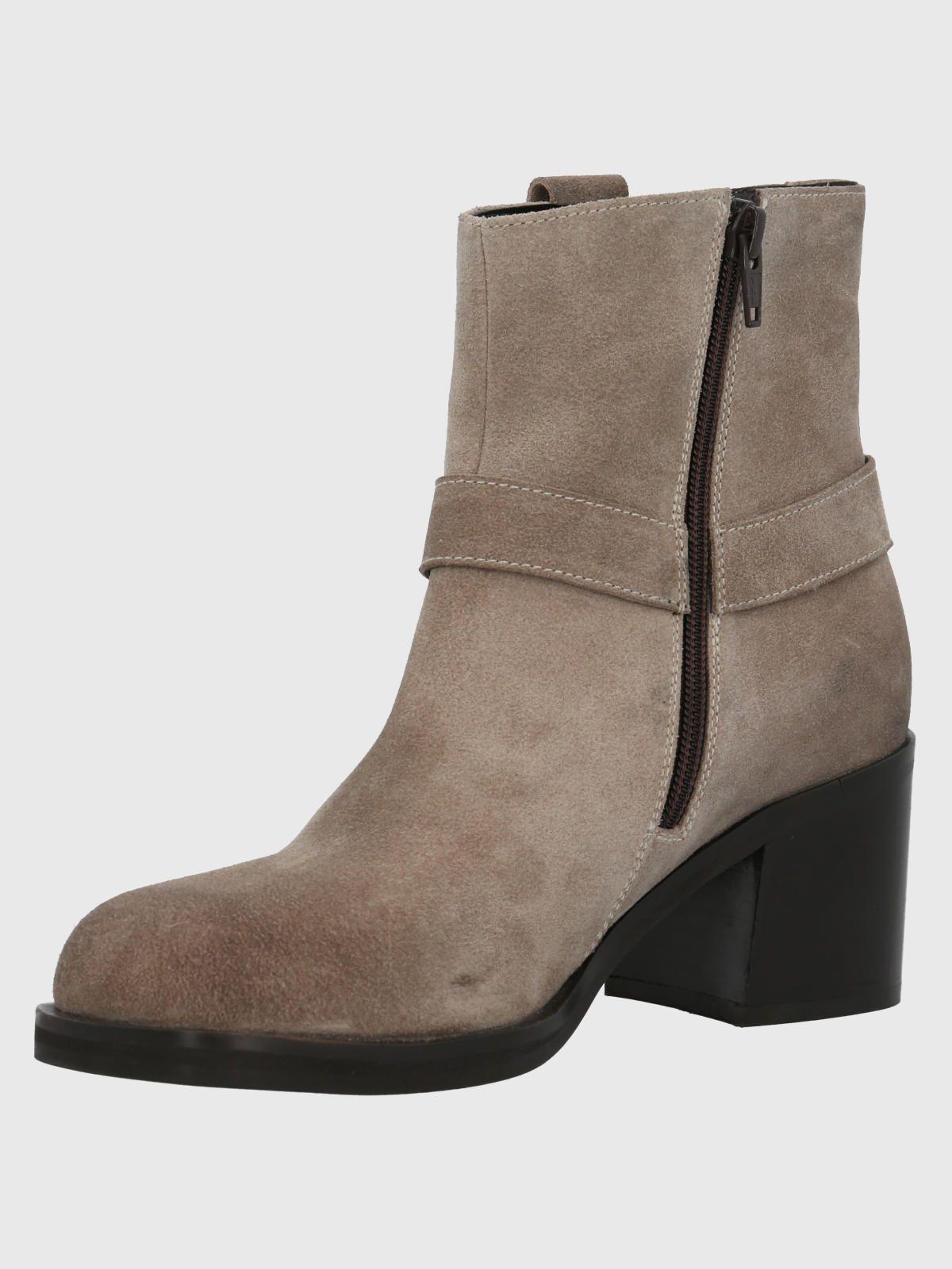 Botín Cuero Mujer Maylo Beige-5