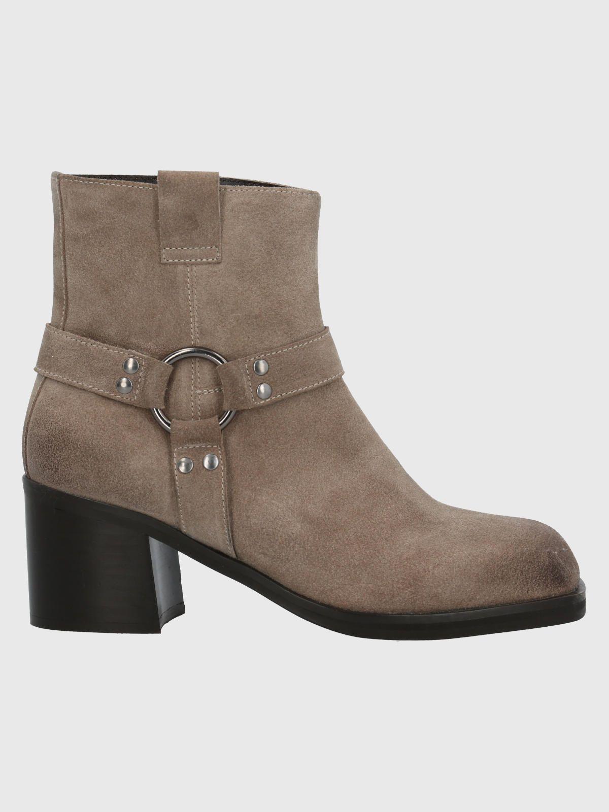 Botín Cuero Mujer Maylo Beige-1