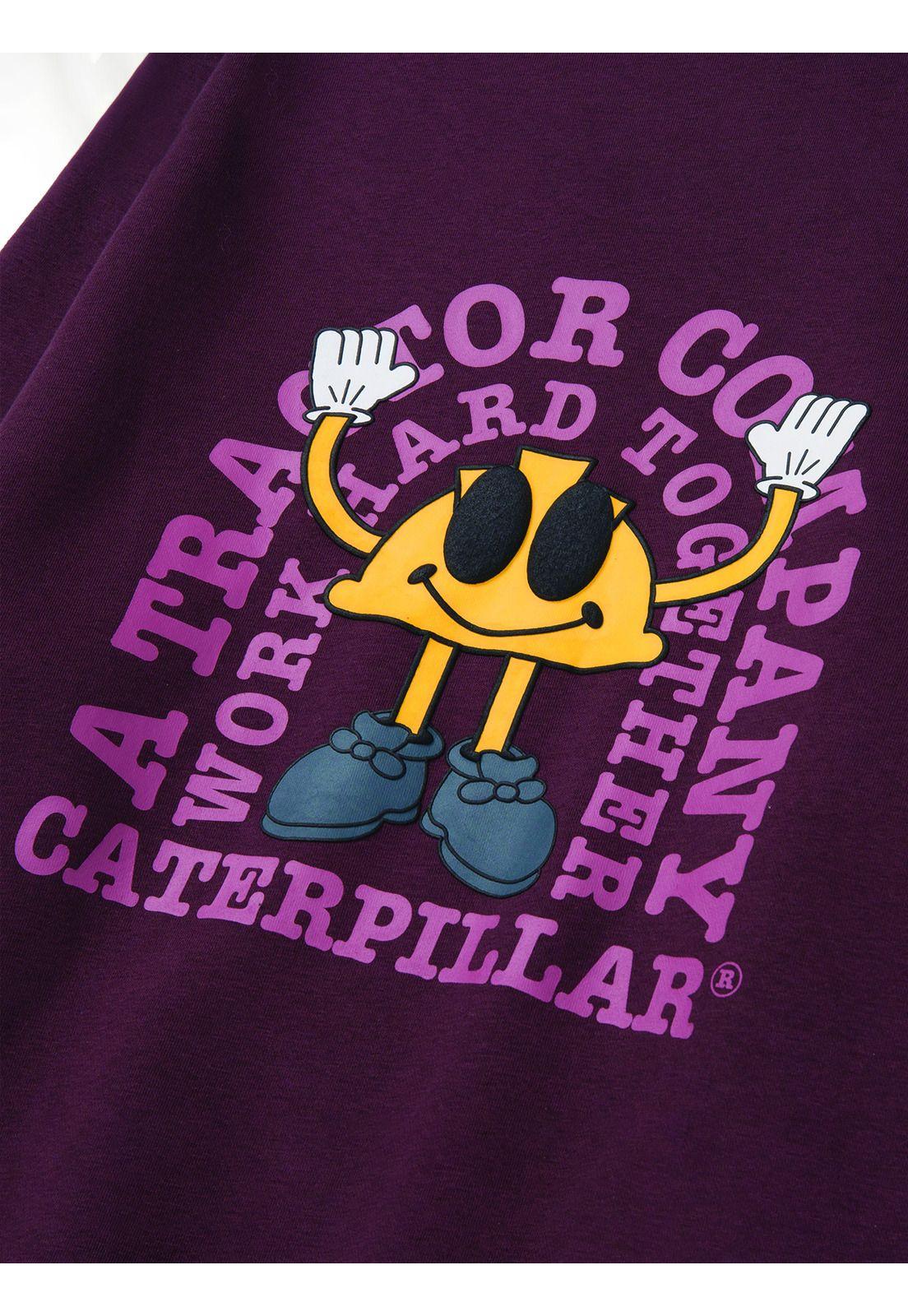 Polerón Hombre Graphic French Terry Crewneck Burdeo-6