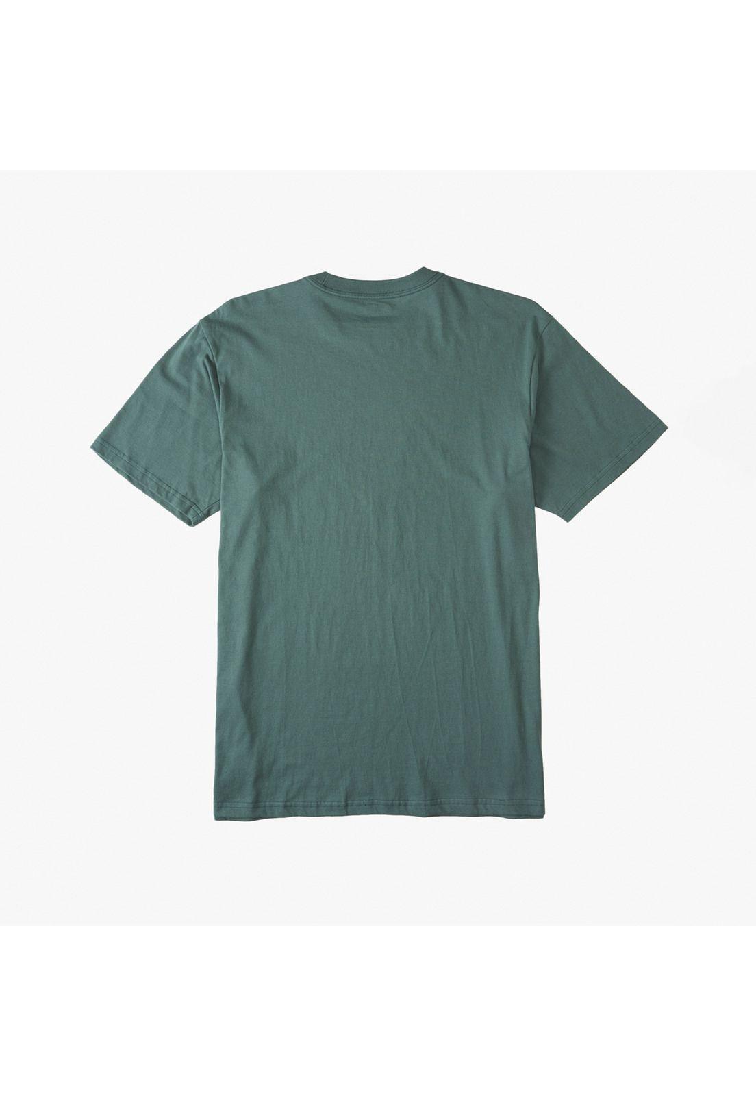 Polera M/C Hombre Double Up M Tees Verde-1