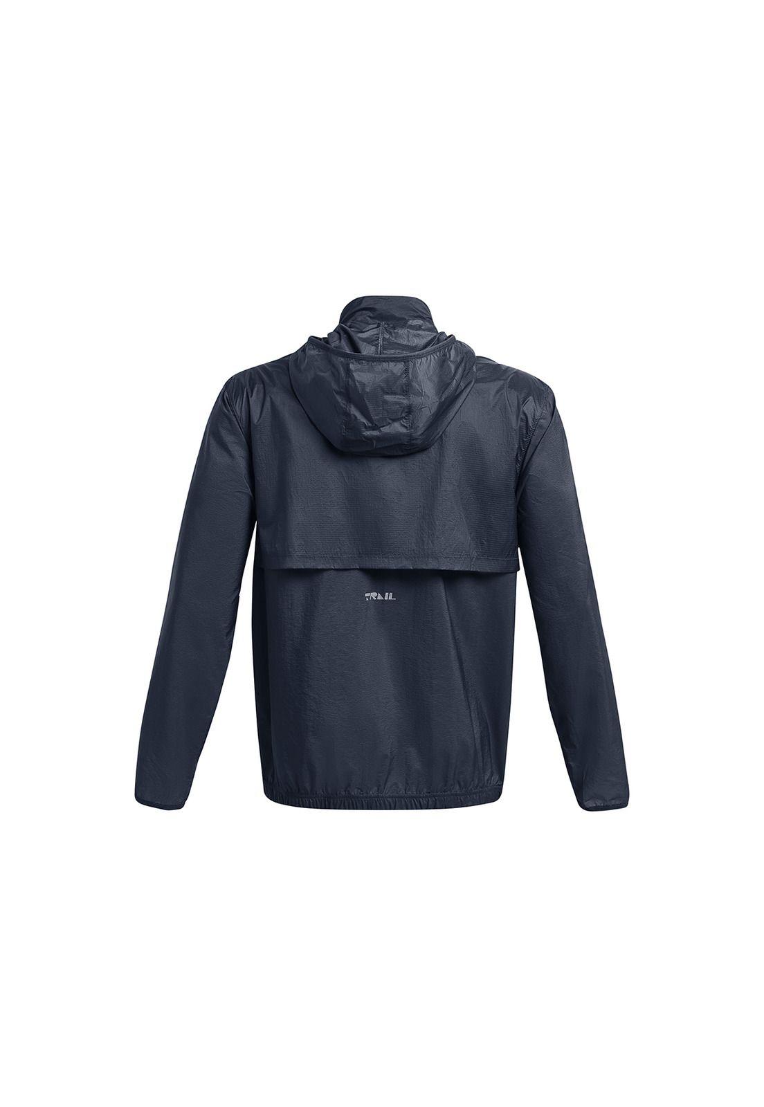 Chaqueta UA Launch Trail Gris para hombre-1